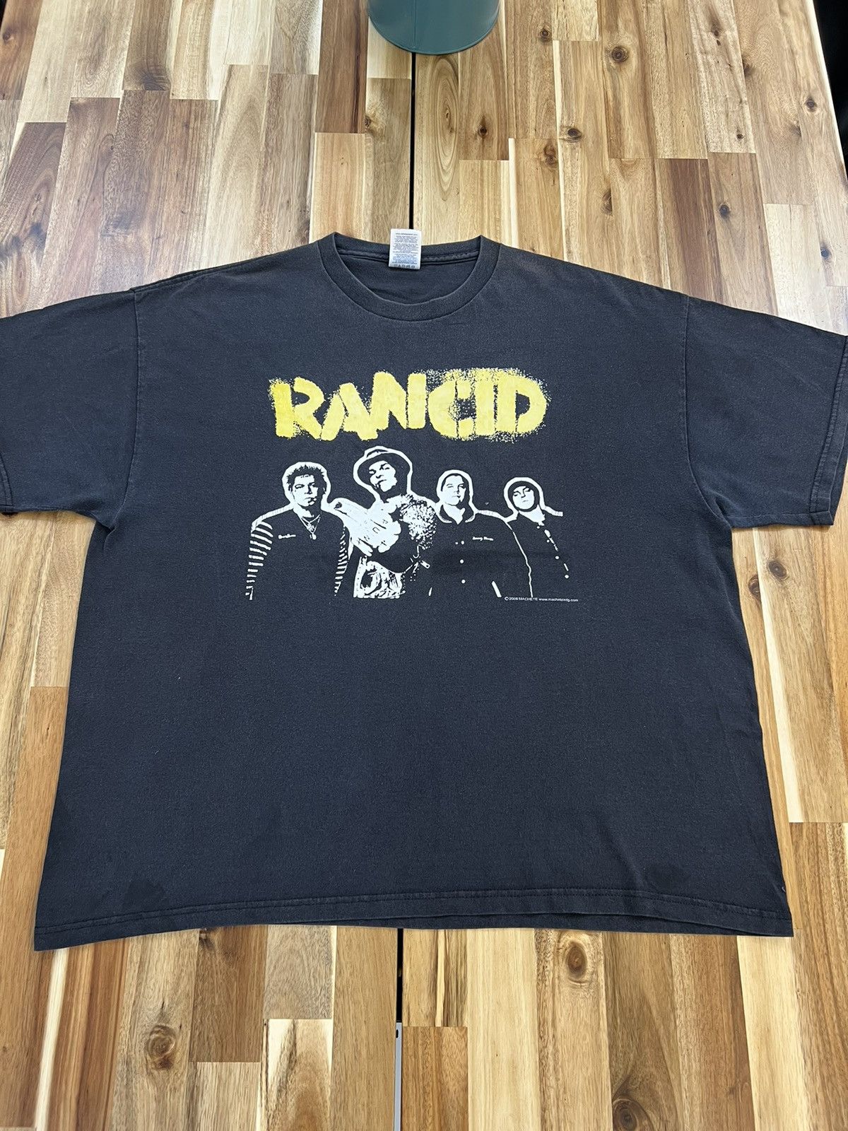 Band Tees × Vintage VINTAGE RANCID MACHETE PUNK T-SHIRT Size US XL / EU 56 / 4 - 1 Thumbnail