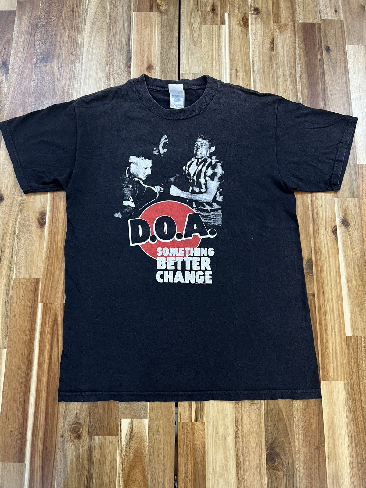 Band Tees × Vintage Vintage D.O.A Something Better Change Band Tee Shirts Size US M / EU 48-50 / 2 - 1 Thumbnail