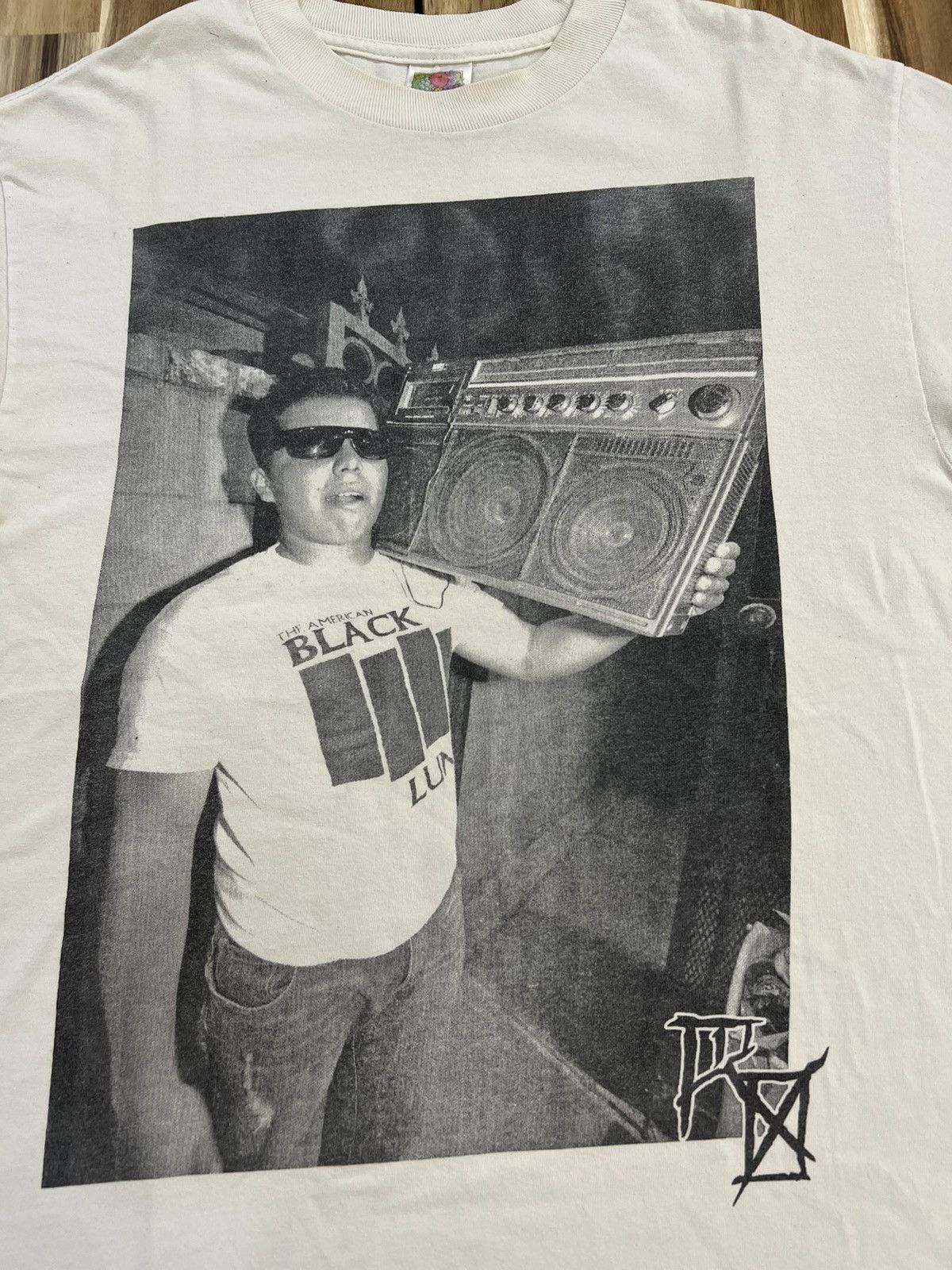 Band Tees × Vintage Vintage 90’s Black Flag Band Tee Shirts Size US M / EU 48-50 / 2 - 3 Thumbnail