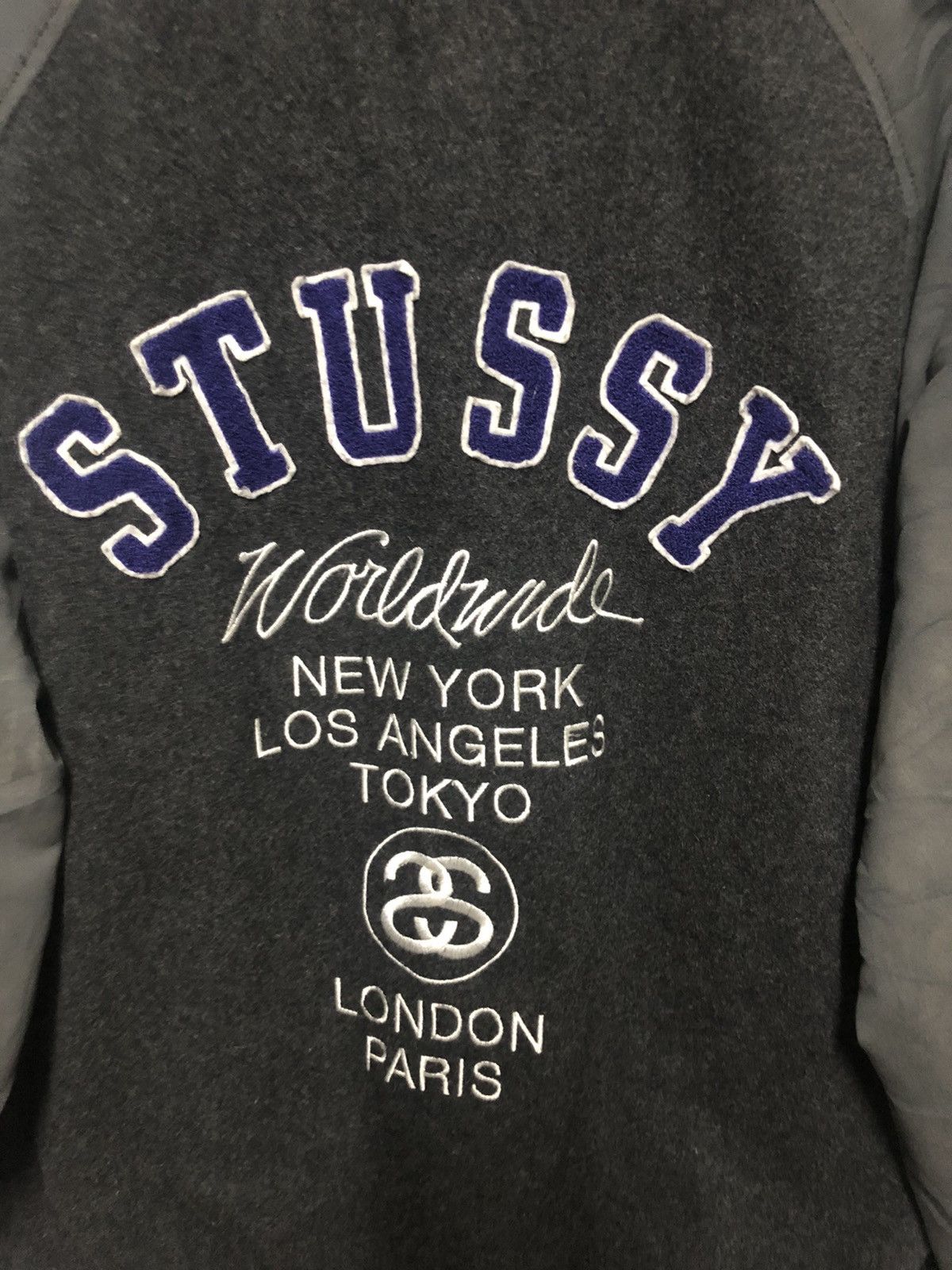 Stussy STUSSY CALIFORNIA USA VARSITY HOODIE JACKET Size US XL / EU 56 / 4 - 13 Thumbnail