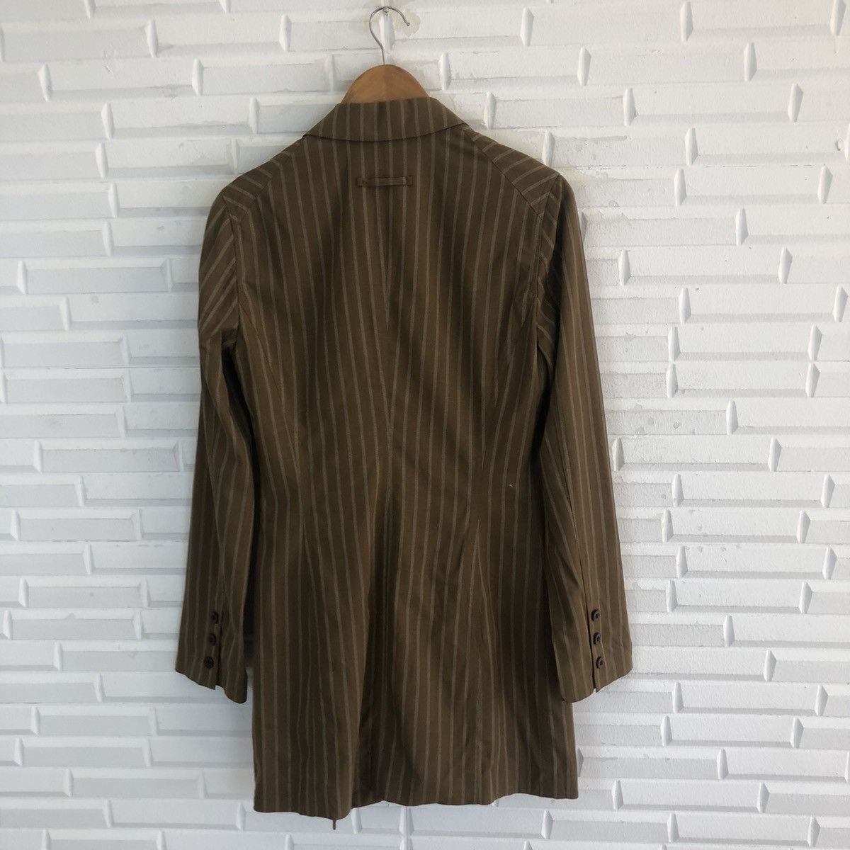 Jean Paul Gaultier JEAN PAUL GAULTIER FEMME STRIPES LIGHT JACKET Size US M / EU 48-50 / 2 - 5 Thumbnail