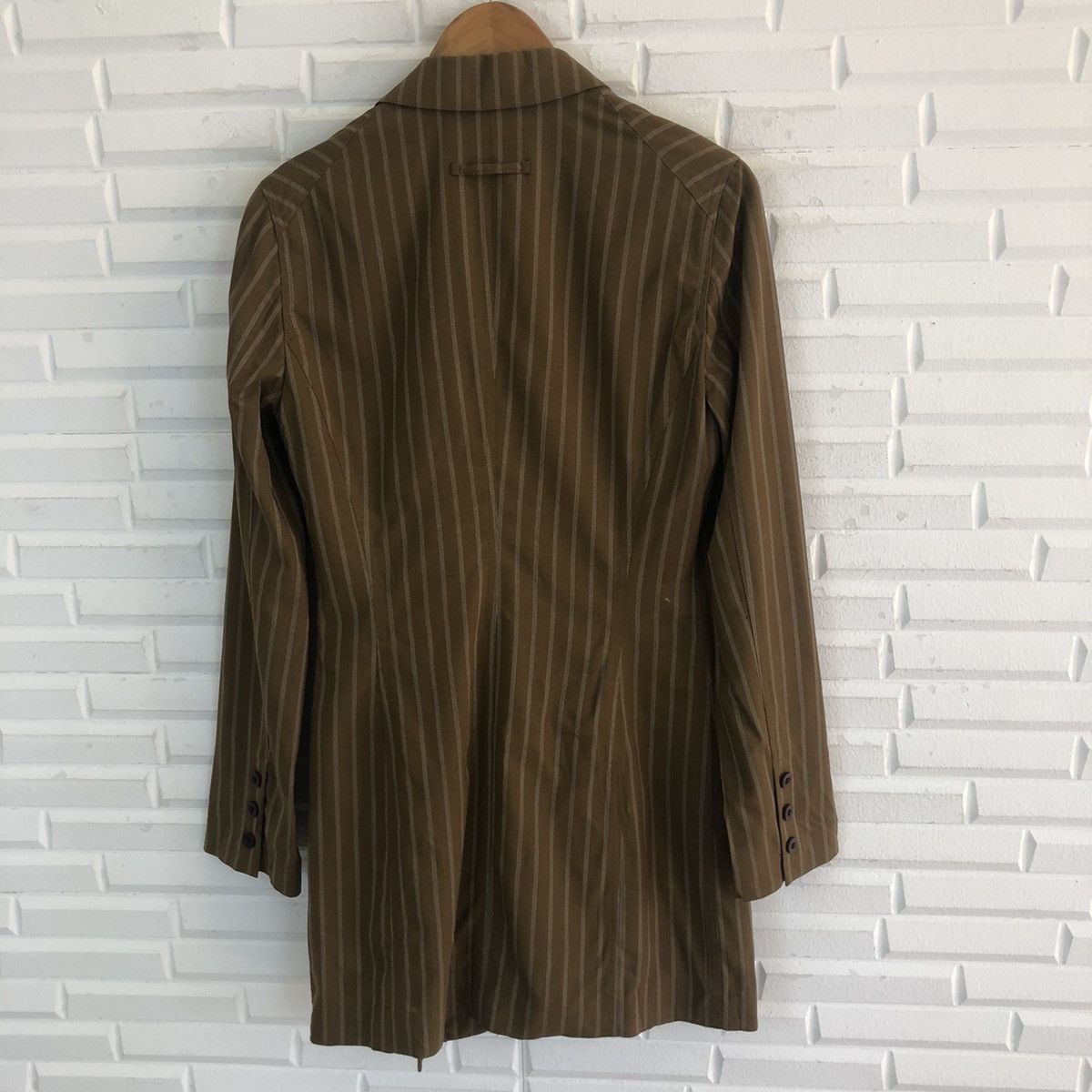 Jean Paul Gaultier JEAN PAUL GAULTIER FEMME STRIPES LIGHT JACKET Size US M / EU 48-50 / 2 - 6 Thumbnail