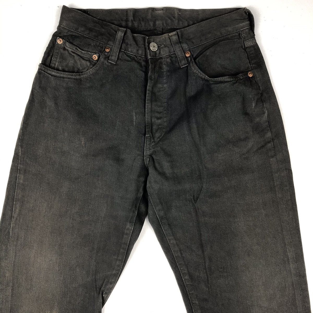 Japanese Brand × Johnbull × Vintage Vintage John bull selvedge Jeans black faded Size US 28 / EU 44 - 2 Thumbnail