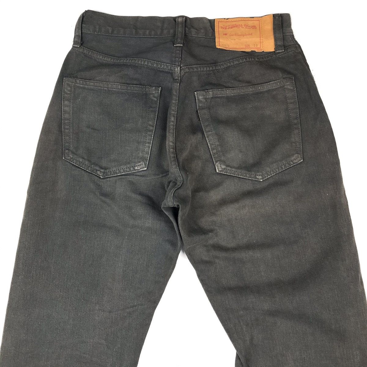 Japanese Brand × Johnbull × Vintage Vintage John bull selvedge Jeans black faded Size US 28 / EU 44 - 7 Thumbnail