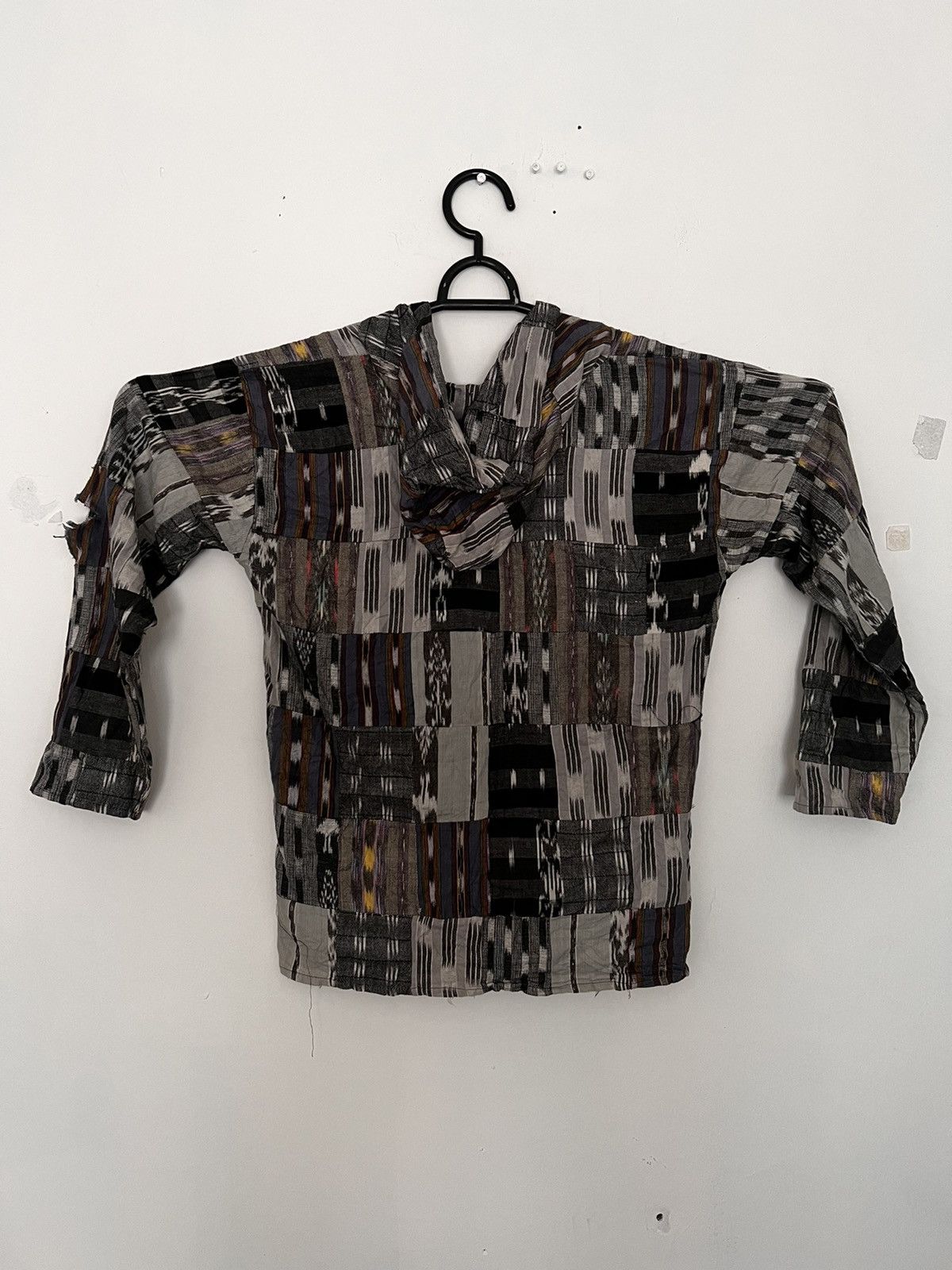 Vintage 🔥🔥 Thrashed Cardigan Hoodie Patchwork inspired kapital Size US XXL / EU 58 / 5 - 7 Thumbnail