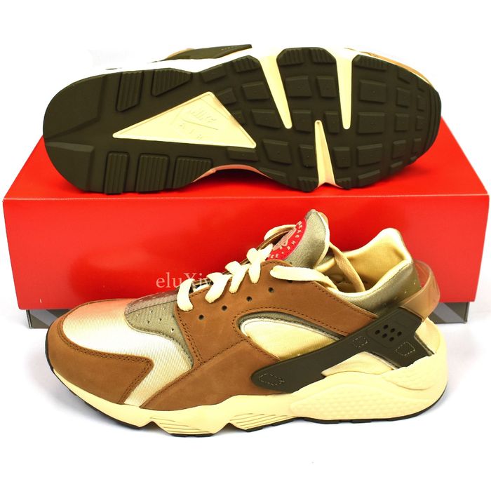 Nike Nike Stussy Air Huarache LE Desert Oak Brown Tan DS | Grailed