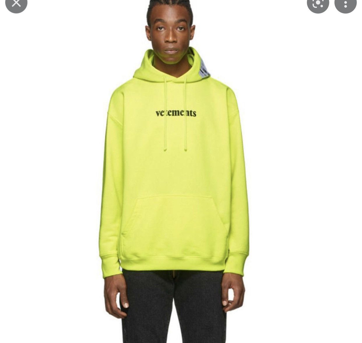 Vetements VETEMENTS LOGO HOODIES Size US M / EU 48-50 / 2 - 6 Thumbnail