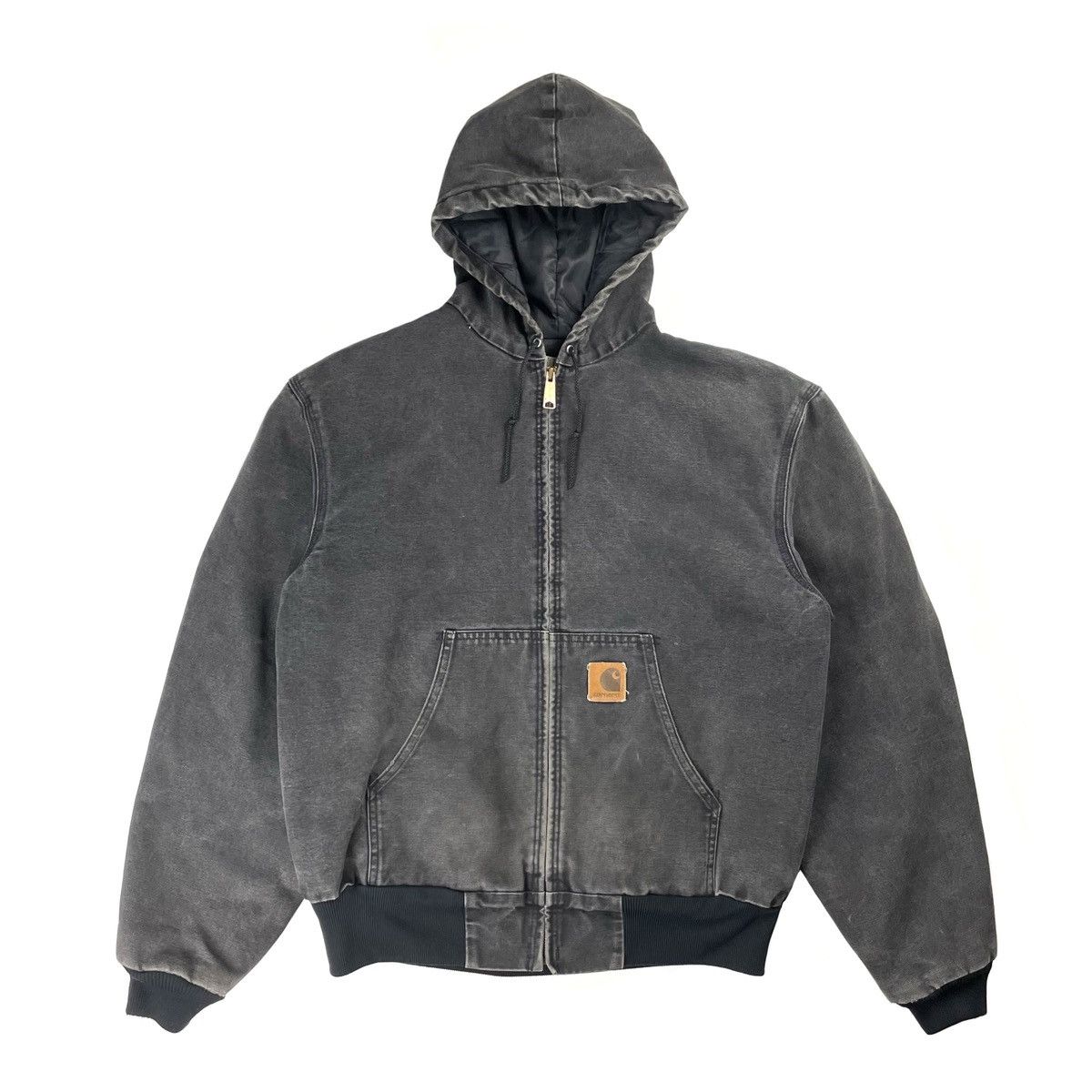 Carhartt VINTAGE FADED BLACK CARHARTT WORK JACKET Size US L / EU 52-54 / 3 - 2 Thumbnail