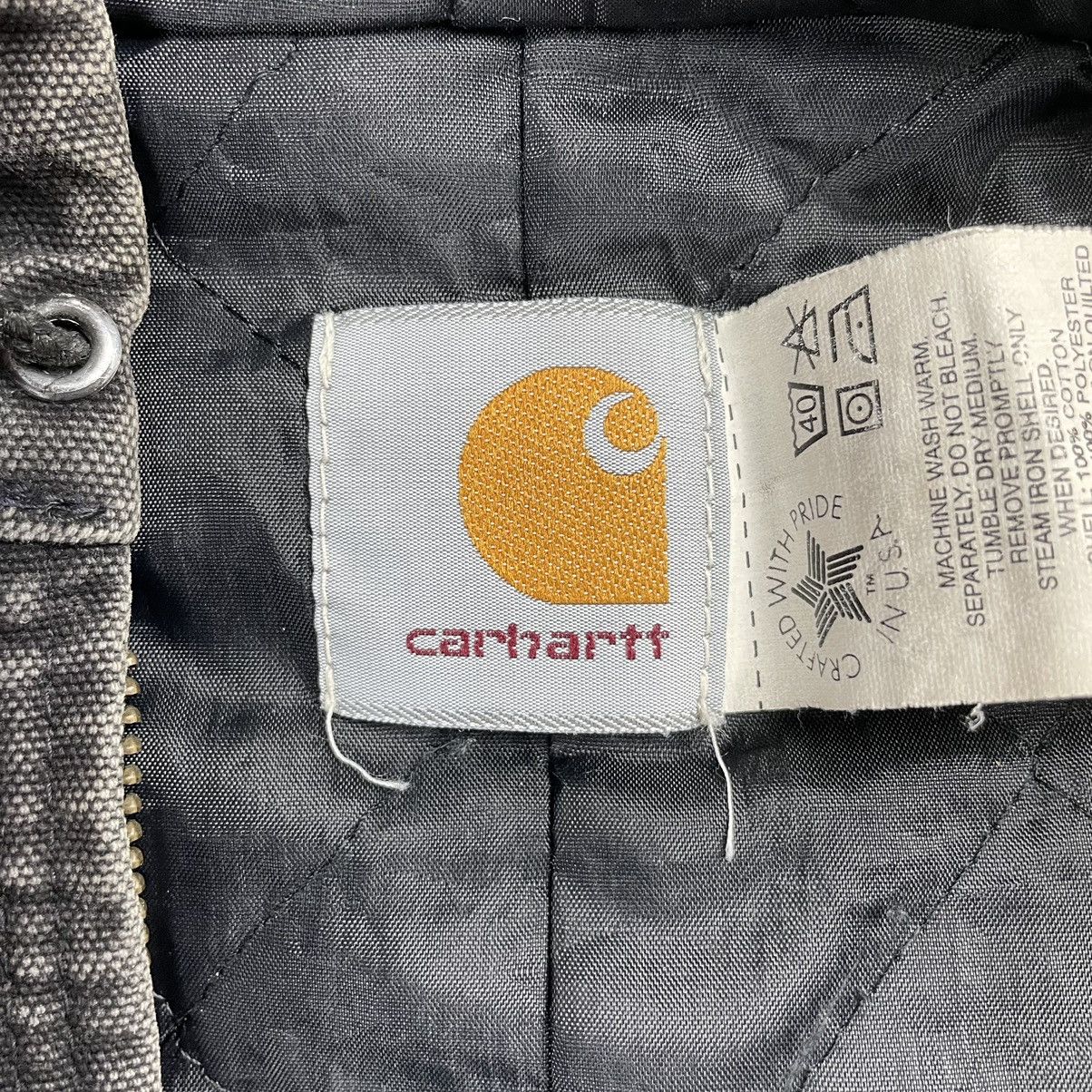 Carhartt VINTAGE FADED BLACK CARHARTT WORK JACKET Size US L / EU 52-54 / 3 - 5 Thumbnail
