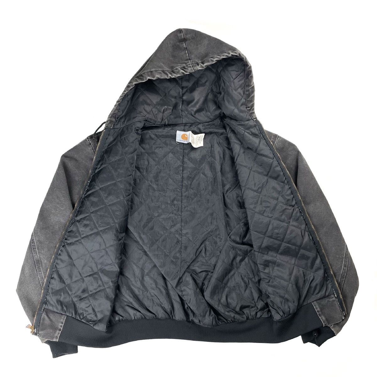 Carhartt VINTAGE FADED BLACK CARHARTT WORK JACKET Size US L / EU 52-54 / 3 - 3 Thumbnail