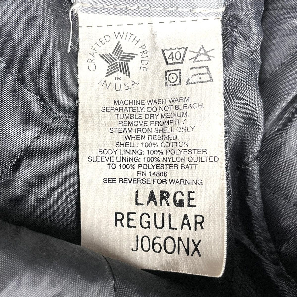 Carhartt VINTAGE FADED BLACK CARHARTT WORK JACKET Size US L / EU 52-54 / 3 - 6 Thumbnail