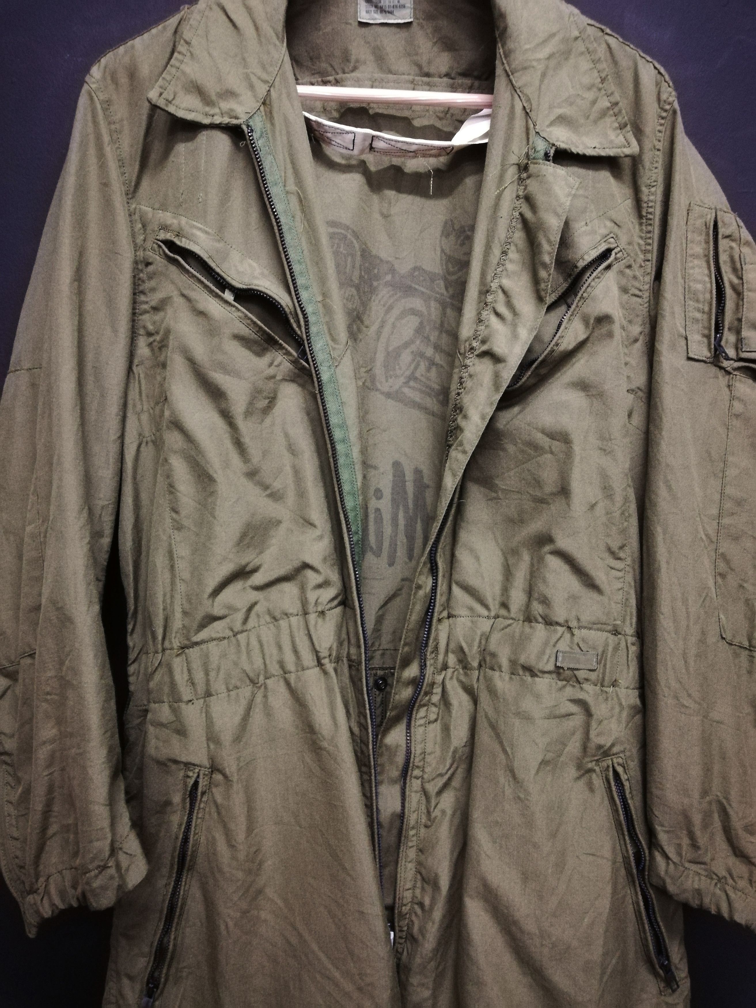 Mickey Mouse × Vintage Vintage Recustom Military Mickey Mouse Parachute Coveralls Size US 38 / EU 54 - 7 Thumbnail