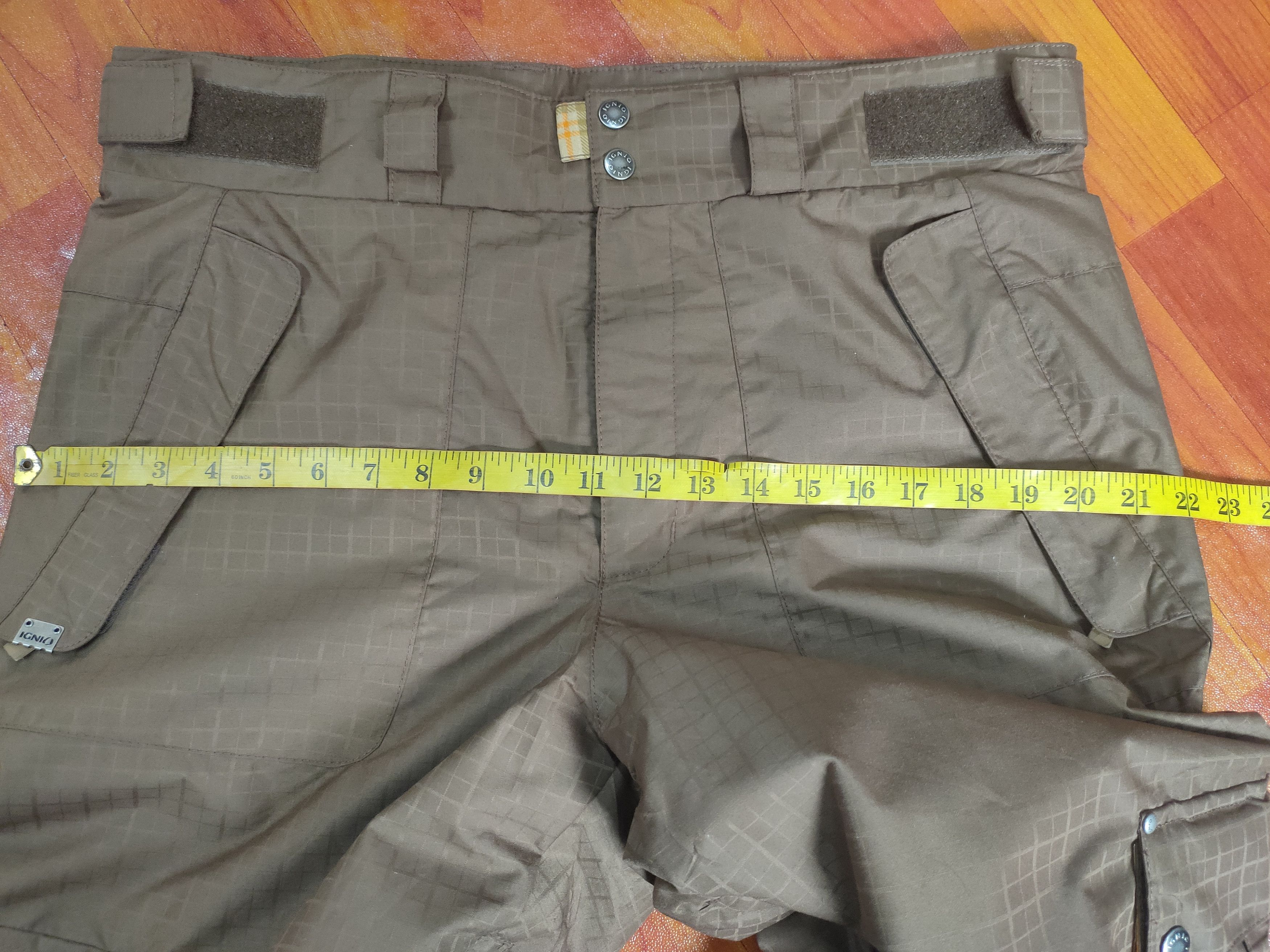 Japanese Brand Ignio Cargo Tactical Utility Multipocket Pants Size US 37 - 10 Thumbnail