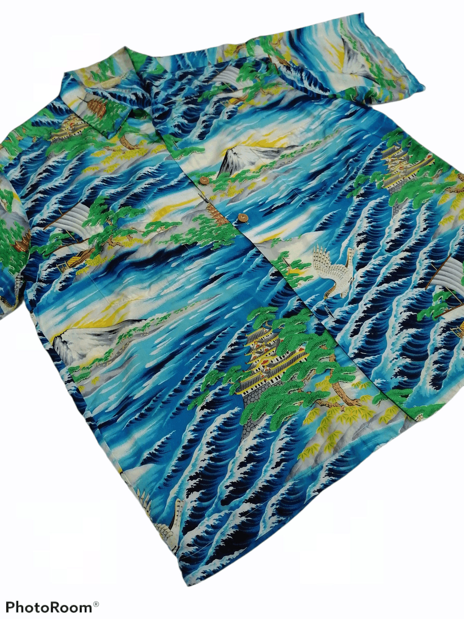 Vintage True Vintage 50s PALI Hawaiian Style Button Up Shirt Size US L / EU 52-54 / 3 - 3 Thumbnail