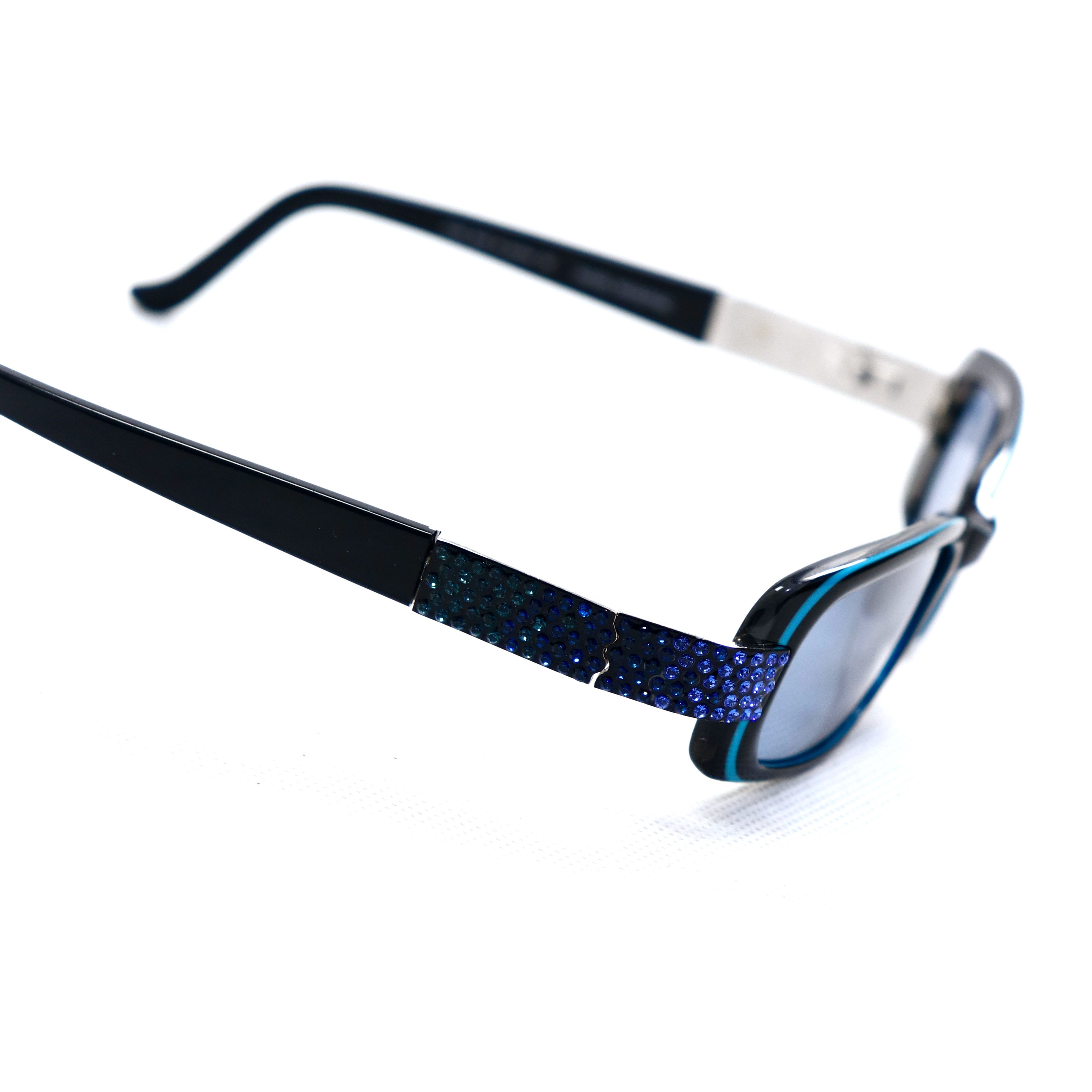 Swarovski Main Line Crystal Slim Sunglasses Size ONE SIZE - 4 Thumbnail