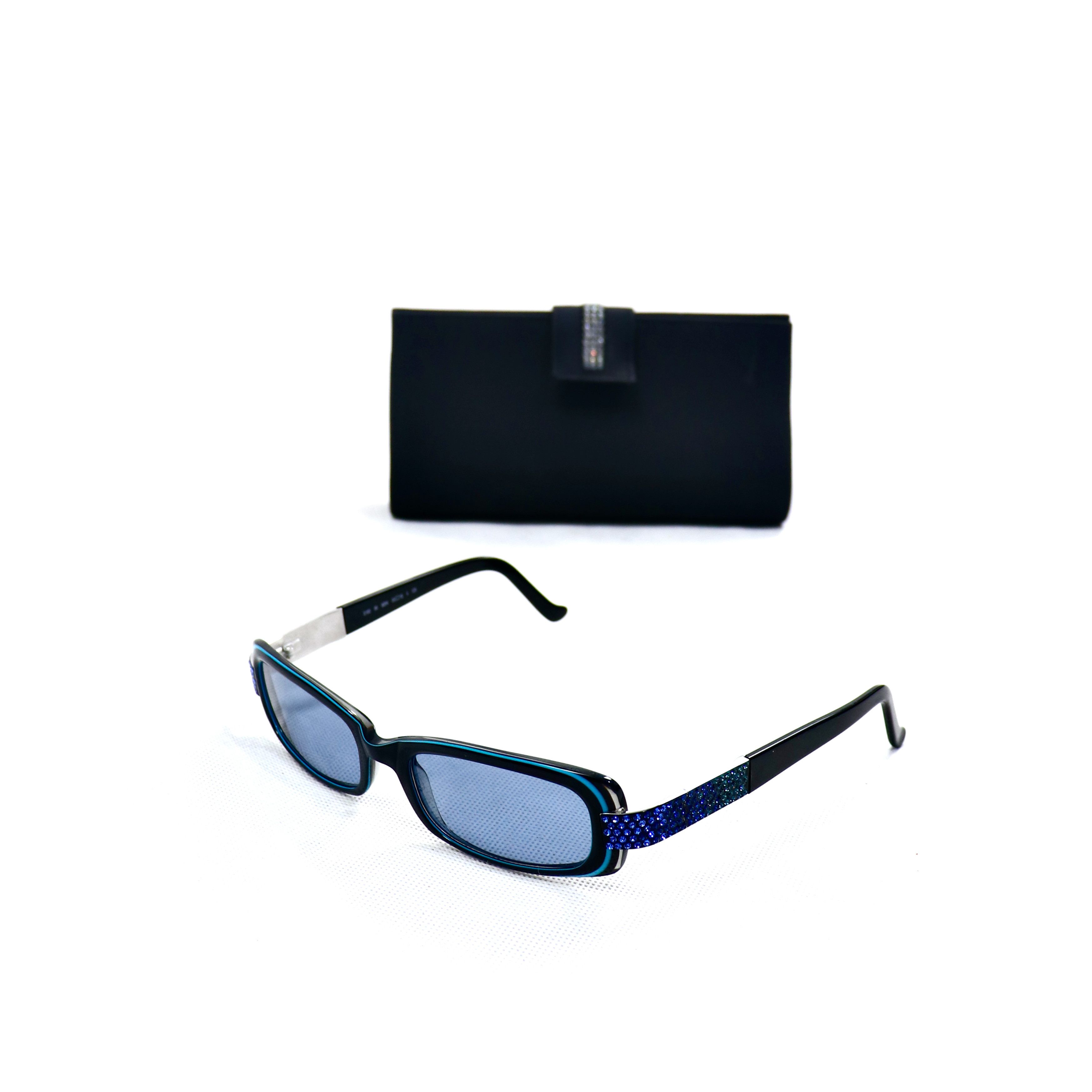 Swarovski Main Line Crystal Slim Sunglasses Size ONE SIZE - 1 Thumbnail