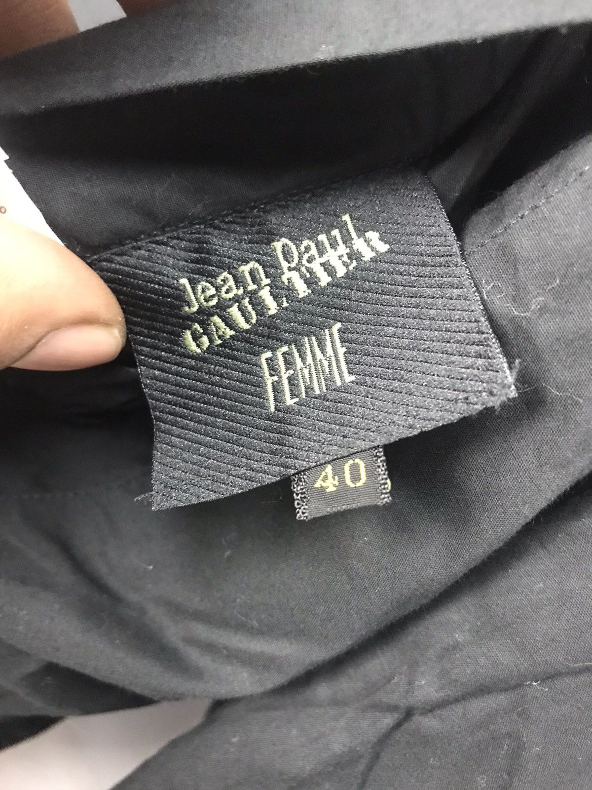 Designer × Jean Paul Gaultier Jean Paul guilter femme reversible turtleneck sweatshirt Size L / US 10 / IT 46 - 5 Thumbnail