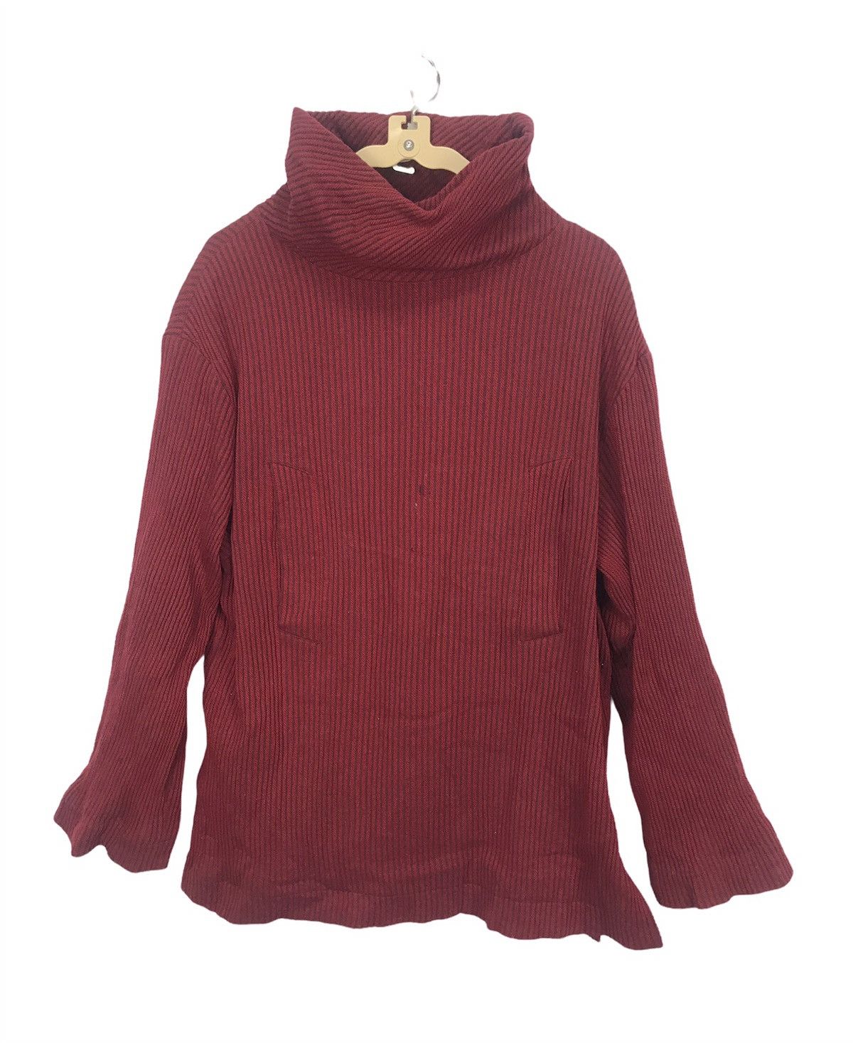Designer × Jean Paul Gaultier Jean Paul guilter femme reversible turtleneck sweatshirt Size L / US 10 / IT 46 - 1 Thumbnail