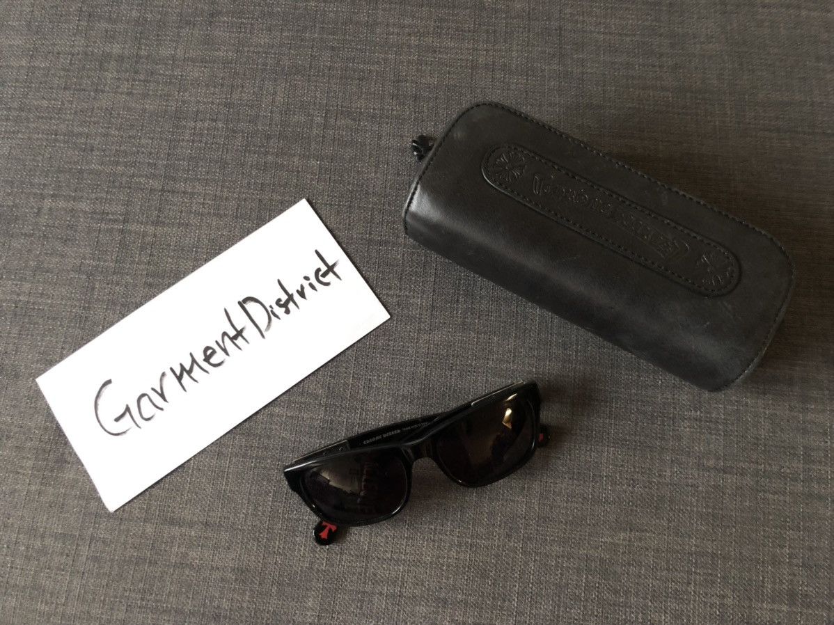 Chrome Hearts Chrome Hearts 2000s Red Cross Red Lens Silver Hinge Shades Size ONE SIZE - 3 Thumbnail
