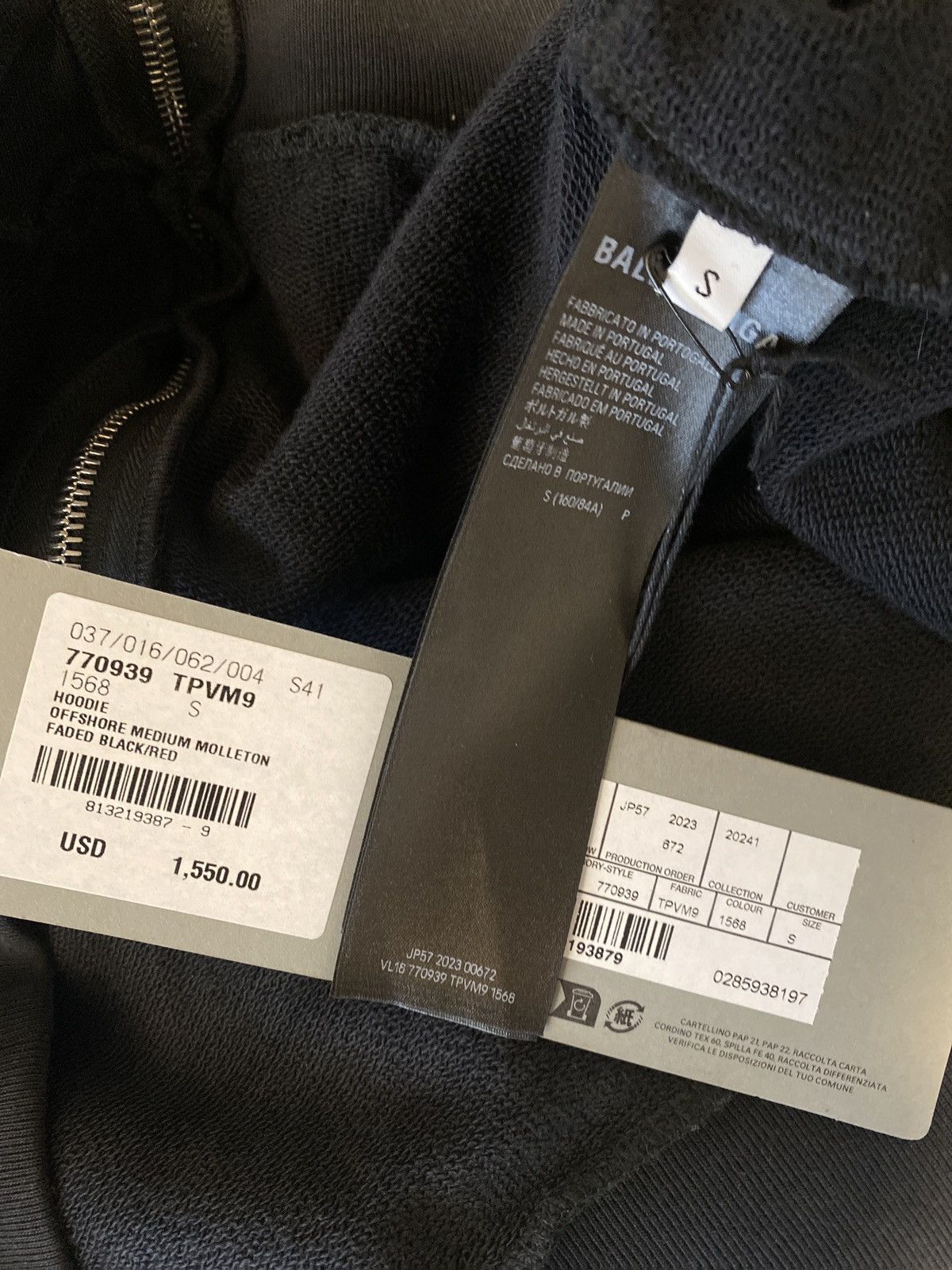 Balenciaga Balenciaga S24 Exclusive Offshore zip up Size US S / EU 44-46 / 1 - 6 Thumbnail