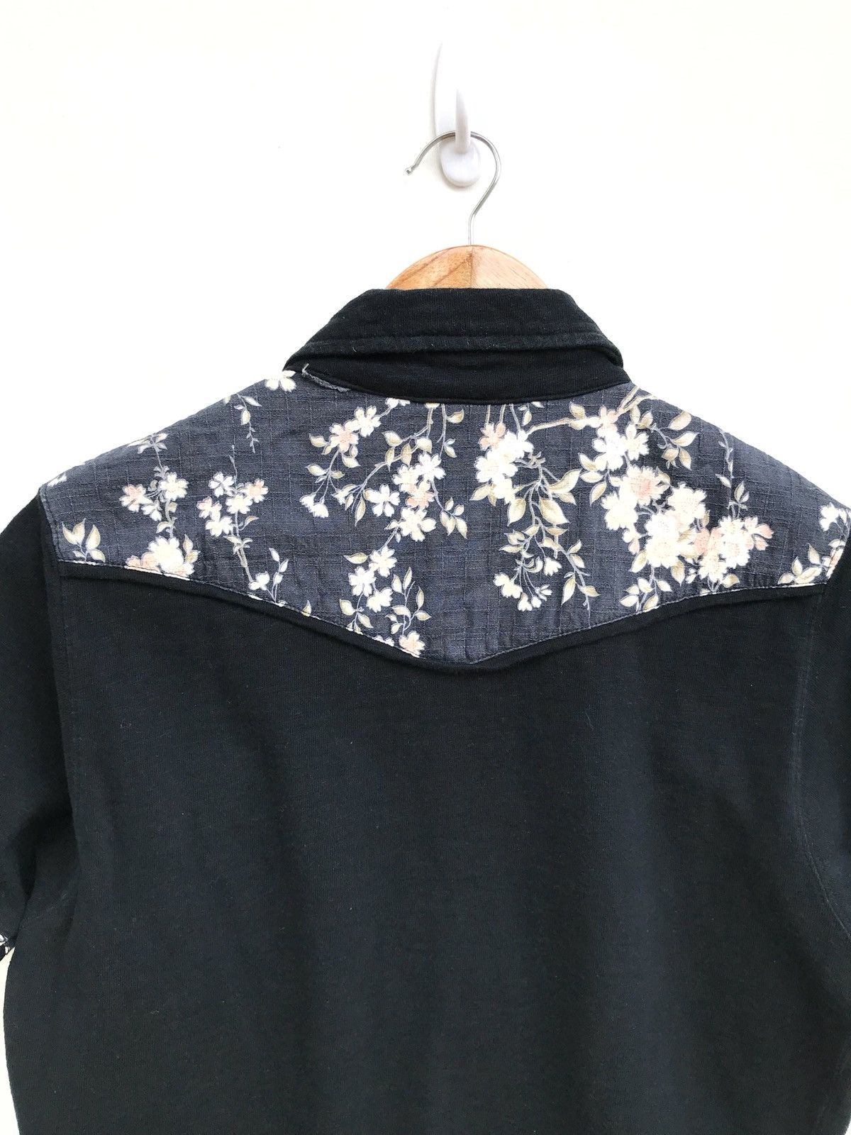 Eternal × Japanese Brand Japanese Brand Eternal Floral Patchwork Attach Polo Shirts Size US M / EU 48-50 / 2 - 6 Thumbnail
