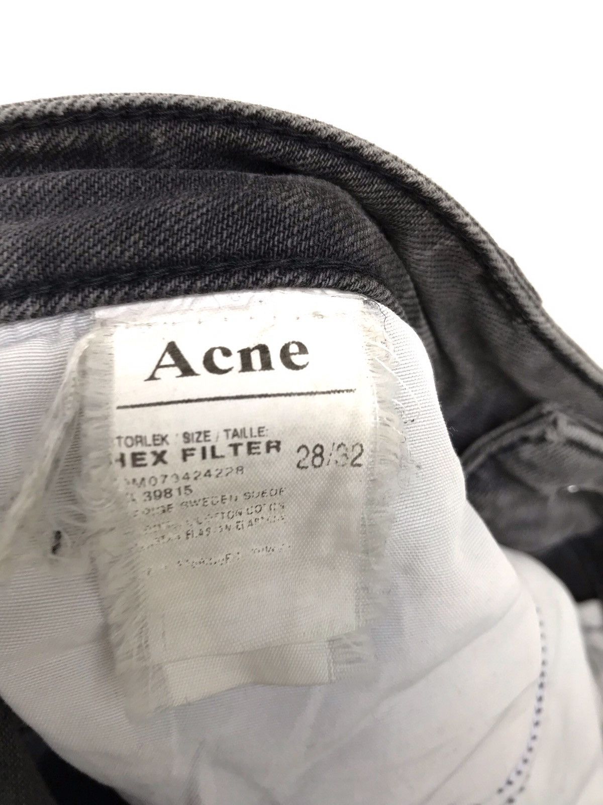 Acne Studios Acne Studios Distressed Skinny Jeans Size US 28 / EU 44 - 12 Thumbnail