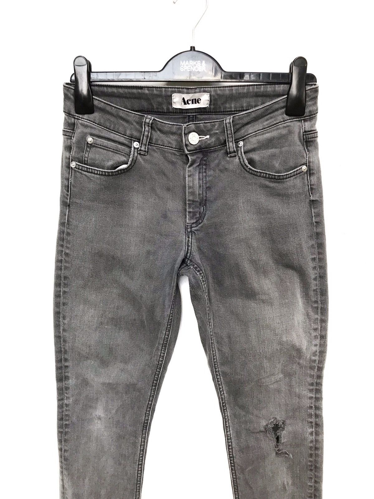 Acne Studios Acne Studios Distressed Skinny Jeans Size US 28 / EU 44 - 3 Thumbnail