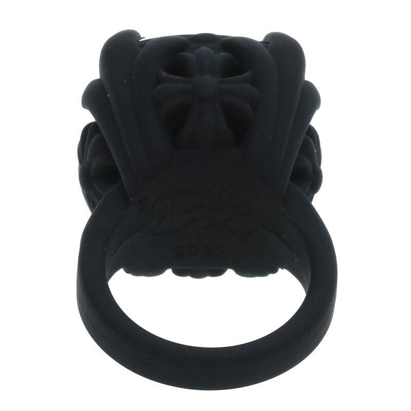 Chrome Hearts Rubber Cocktail Cross Ring Jewelry Watches