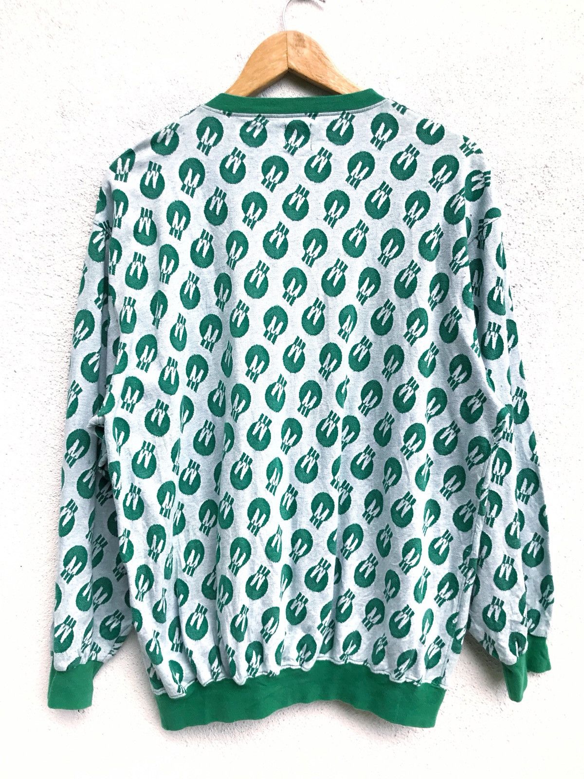 Moschino Mochino Cheap & Chic Fullprinted Polka dots Knit Sweatshirt Size US L / EU 52-54 / 3 - 3 Thumbnail