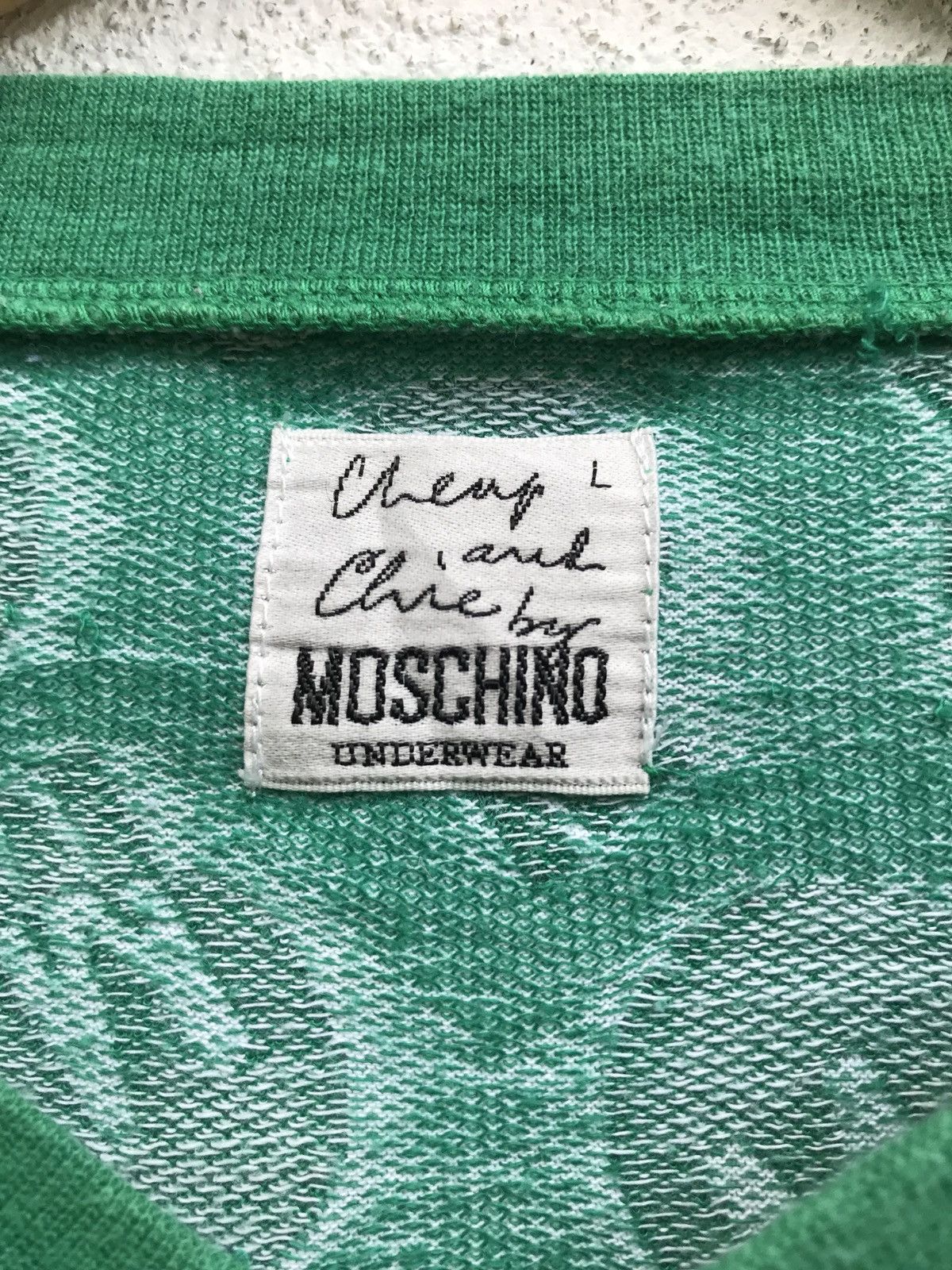 Moschino Mochino Cheap & Chic Fullprinted Polka dots Knit Sweatshirt Size US L / EU 52-54 / 3 - 8 Thumbnail
