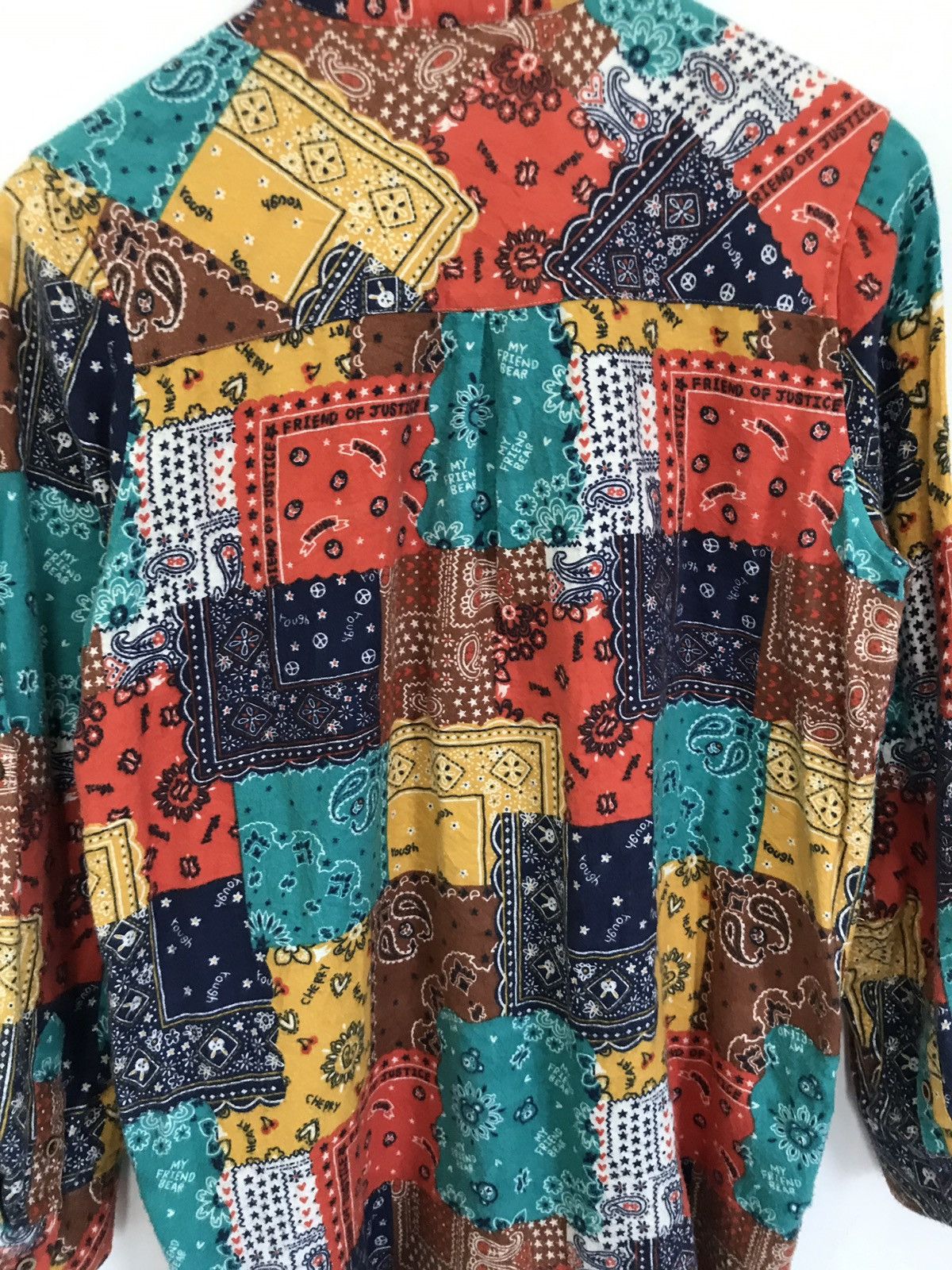 Japanese Brand Union Made Rough Bandana Shirt Visvim Kapital Style Size US S / EU 44-46 / 1 - 6 Thumbnail