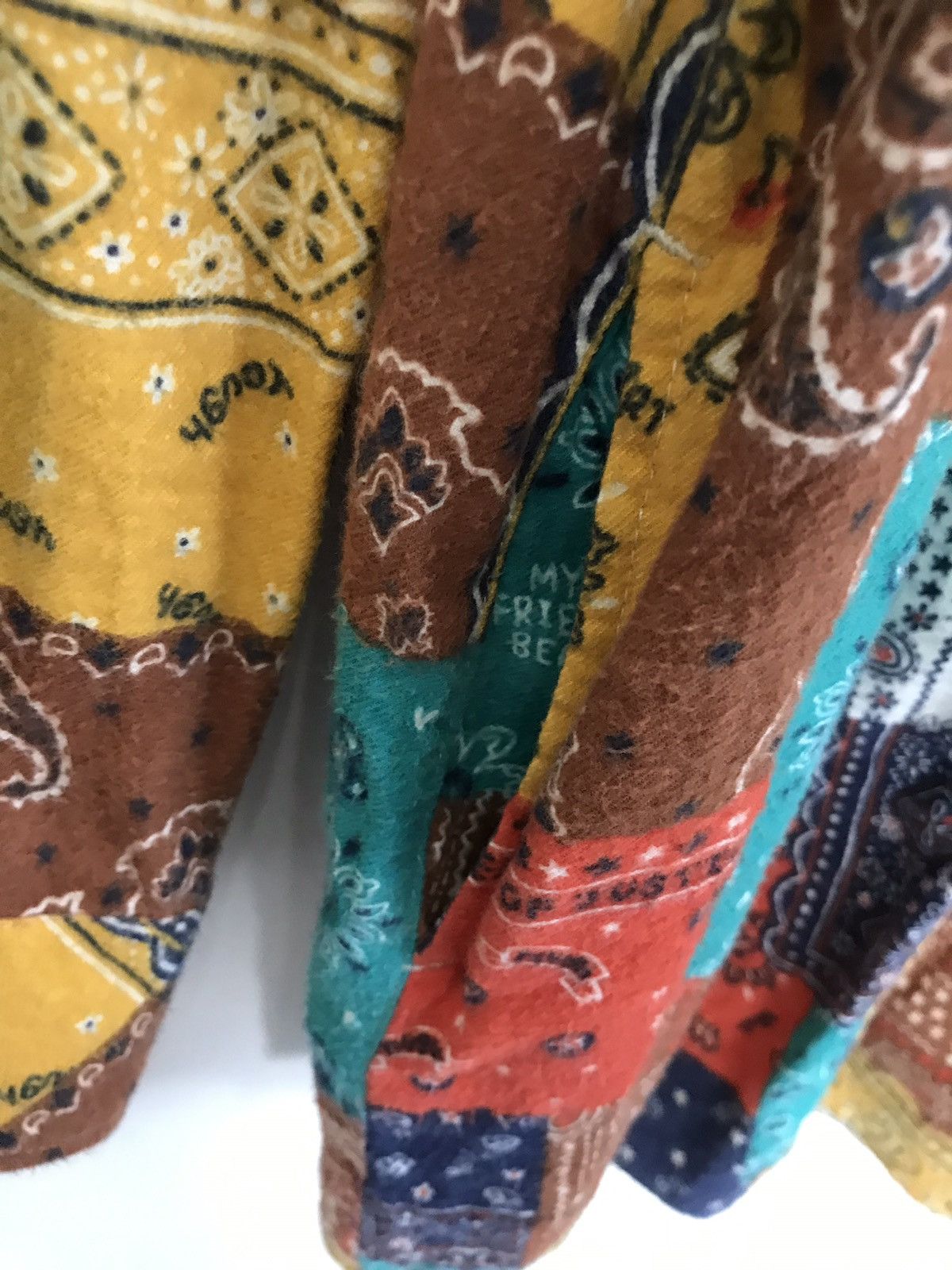 Japanese Brand Union Made Rough Bandana Shirt Visvim Kapital Style Size US S / EU 44-46 / 1 - 7 Thumbnail