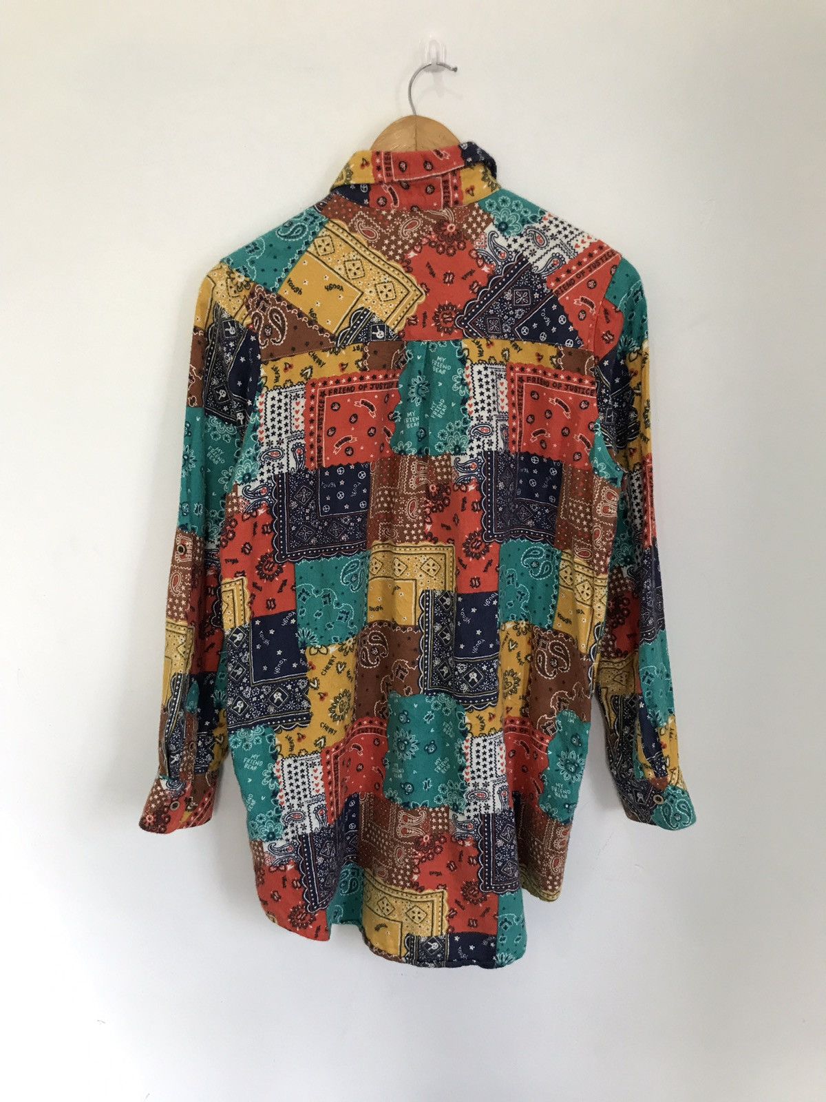 Japanese Brand Union Made Rough Bandana Shirt Visvim Kapital Style Size US S / EU 44-46 / 1 - 3 Thumbnail