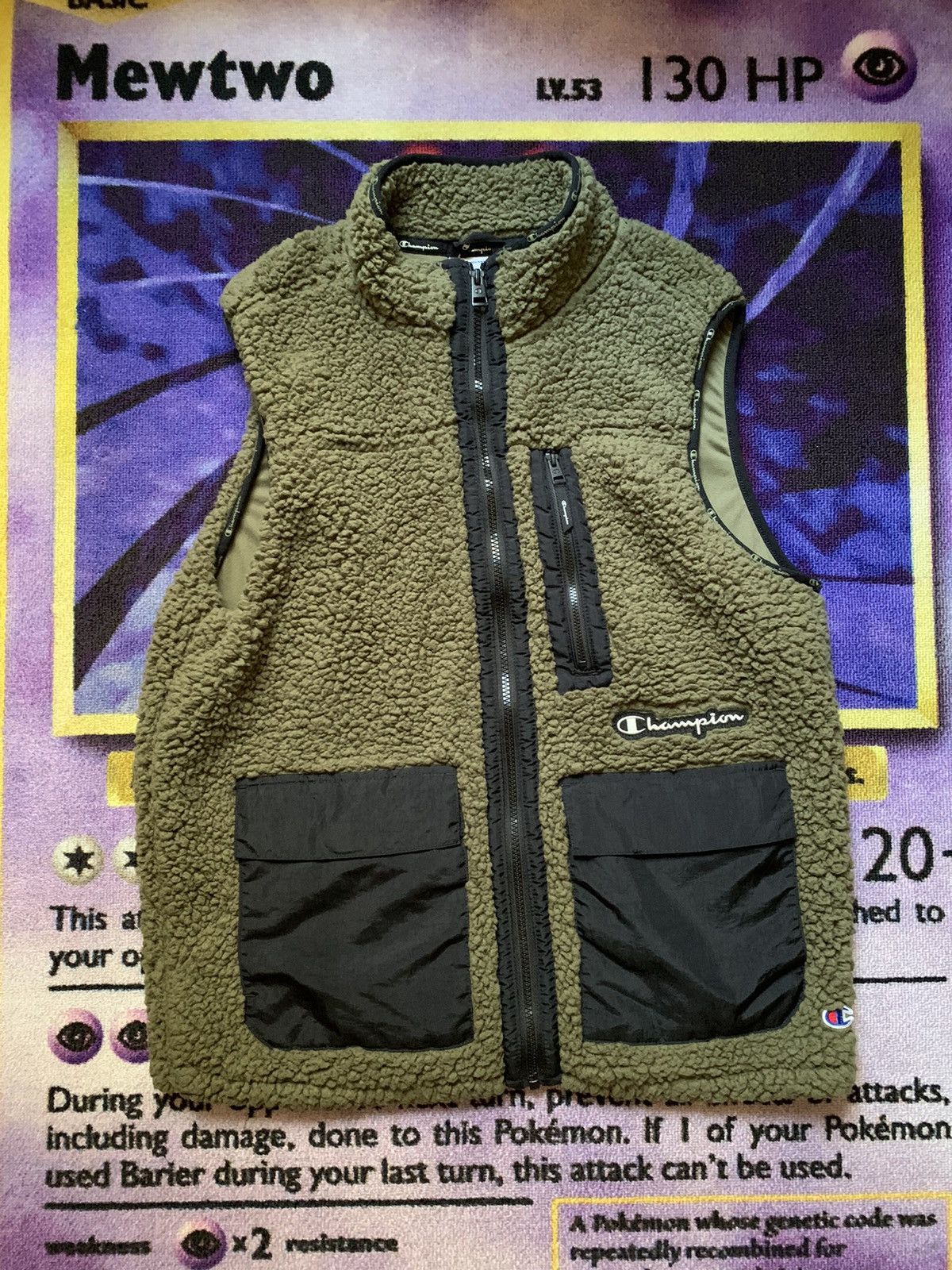 Champion Champion Fleece Wool Vest Size US M / EU 48-50 / 2 - 1 Thumbnail