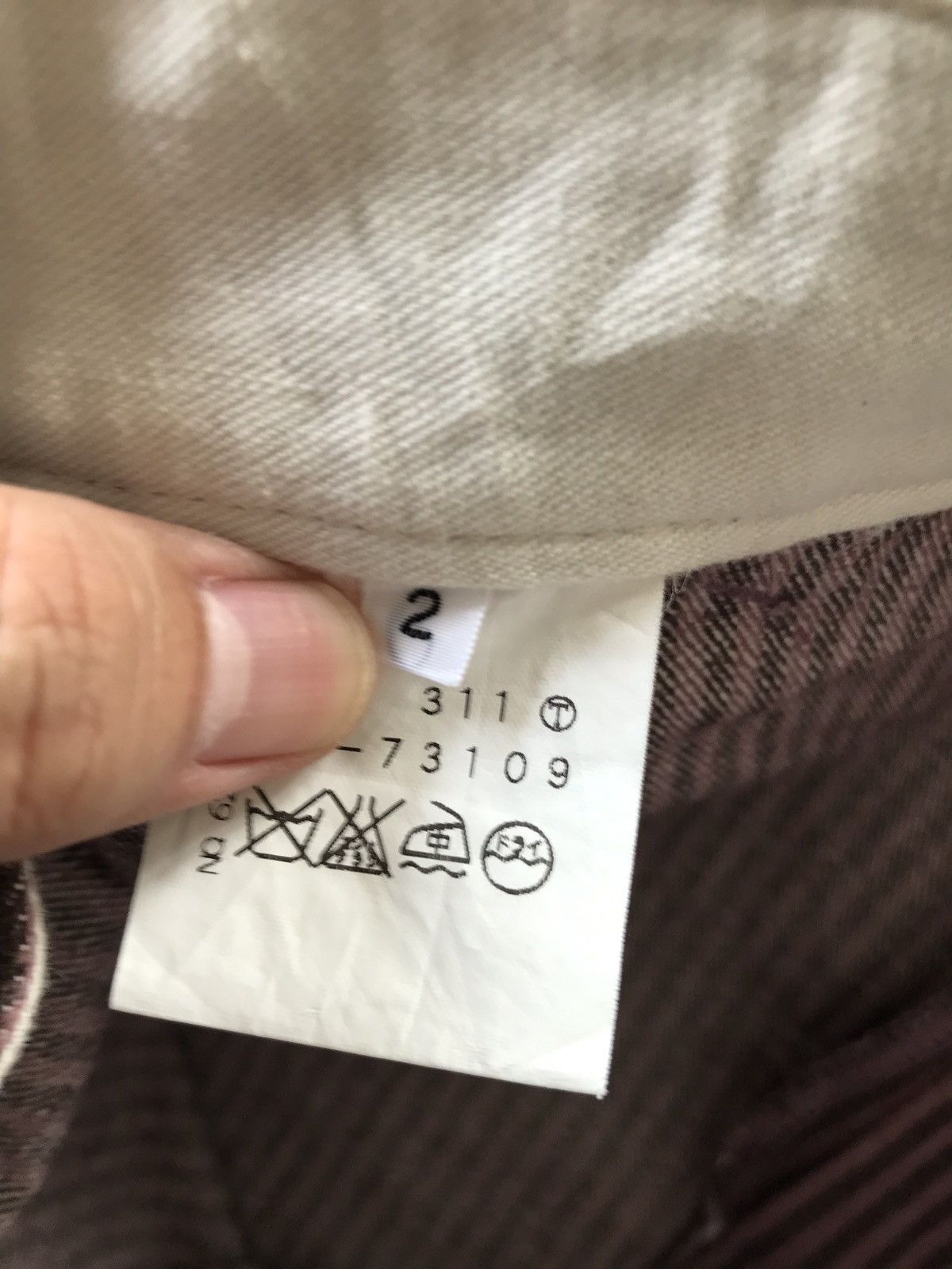 Boycott × Japanese Brand Vintage Japanese Brand Boycott Wool Stripes Trousers Pants Size US 28 / EU 44 - 10 Thumbnail