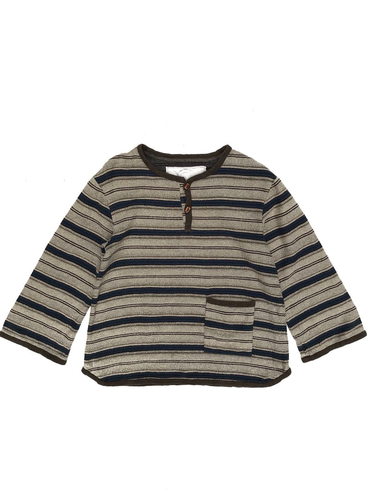 Designer × Japanese Brand Japanese Brand B.N.T Stripes Kapital Style Size US S / EU 44-46 / 1 - 1 Thumbnail