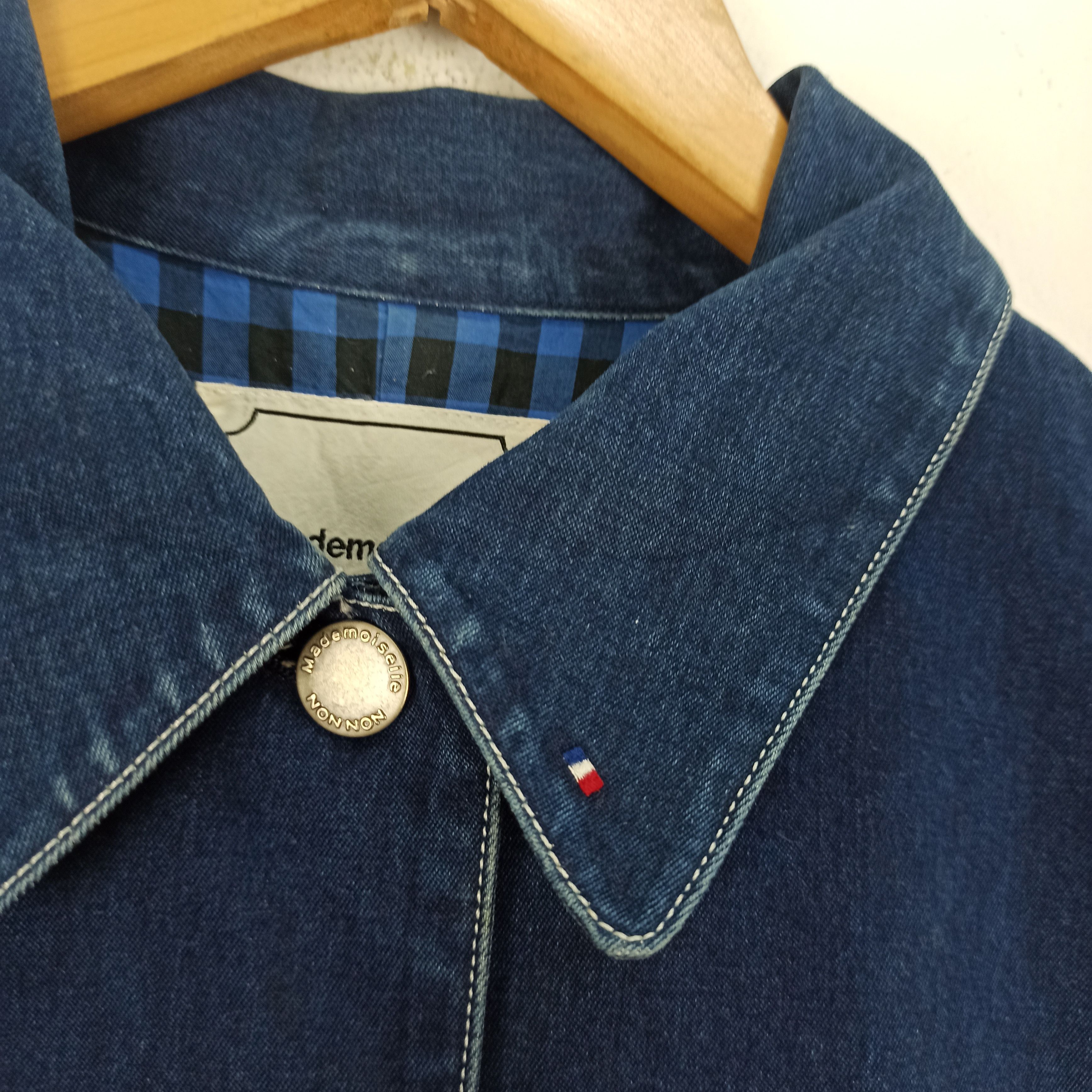 Indigo Rare🔥 Mademoiselle NON NON Jacket Jeans/indigo Size US M / EU 48-50 / 2 - 4 Thumbnail
