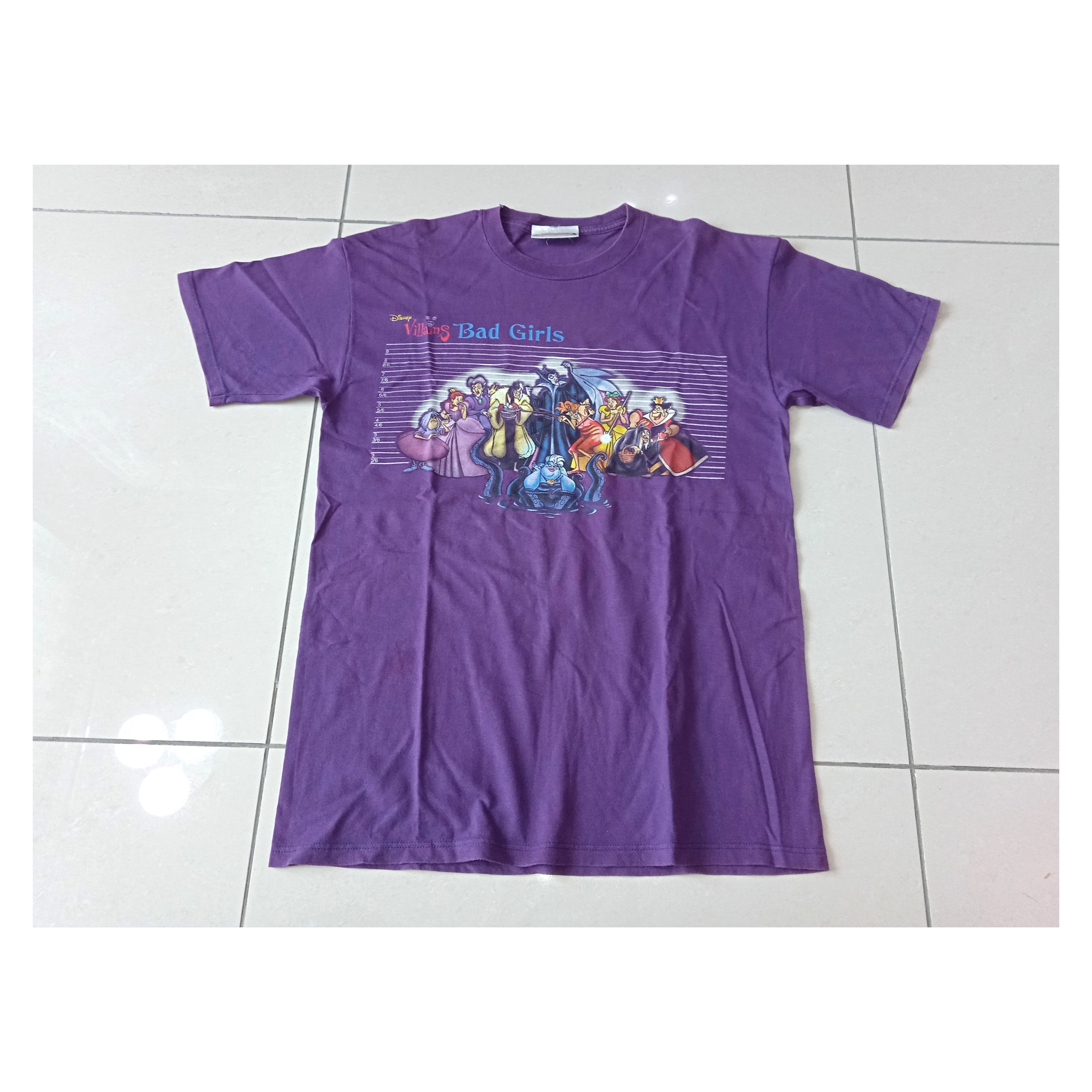 Vintage Vintage 00s Disney Bad Girls Villains T-Shirt Size US M / EU 48-50 / 2 - 1 Thumbnail