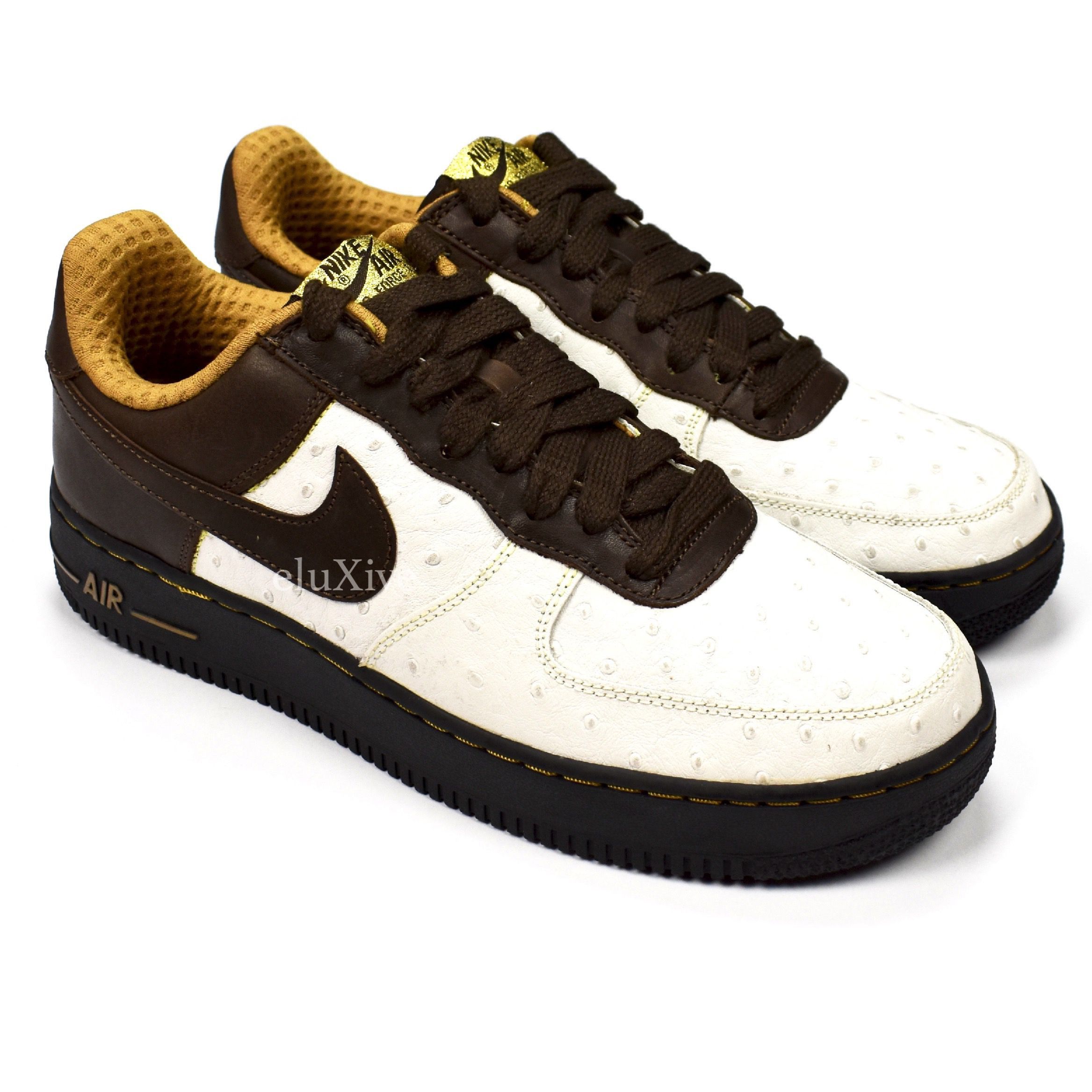 image of Nike Air Force 1 'boxing Champ' 2006 Ds Shoes in Brown, Men's (Size 9)