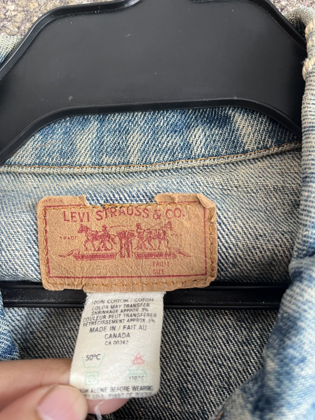 Vintage Levi’s vintage 70s jc2 Size US M / EU 48-50 / 2 - 3 Thumbnail