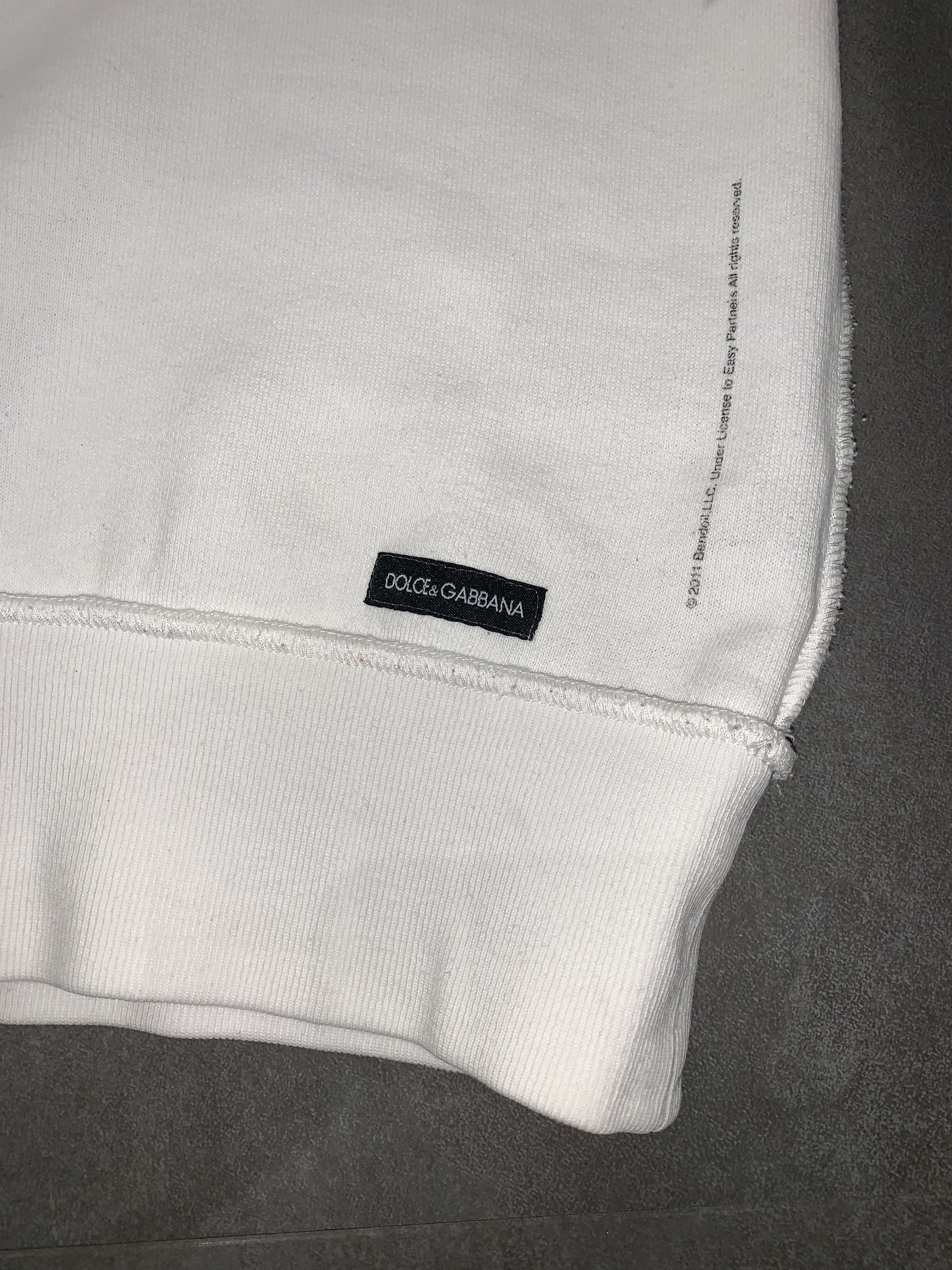 Dolce & Gabbana Dolce & Gabbana X Blondie Small Logo White Hoodie Size US M / EU 48-50 / 2 - 12 Thumbnail
