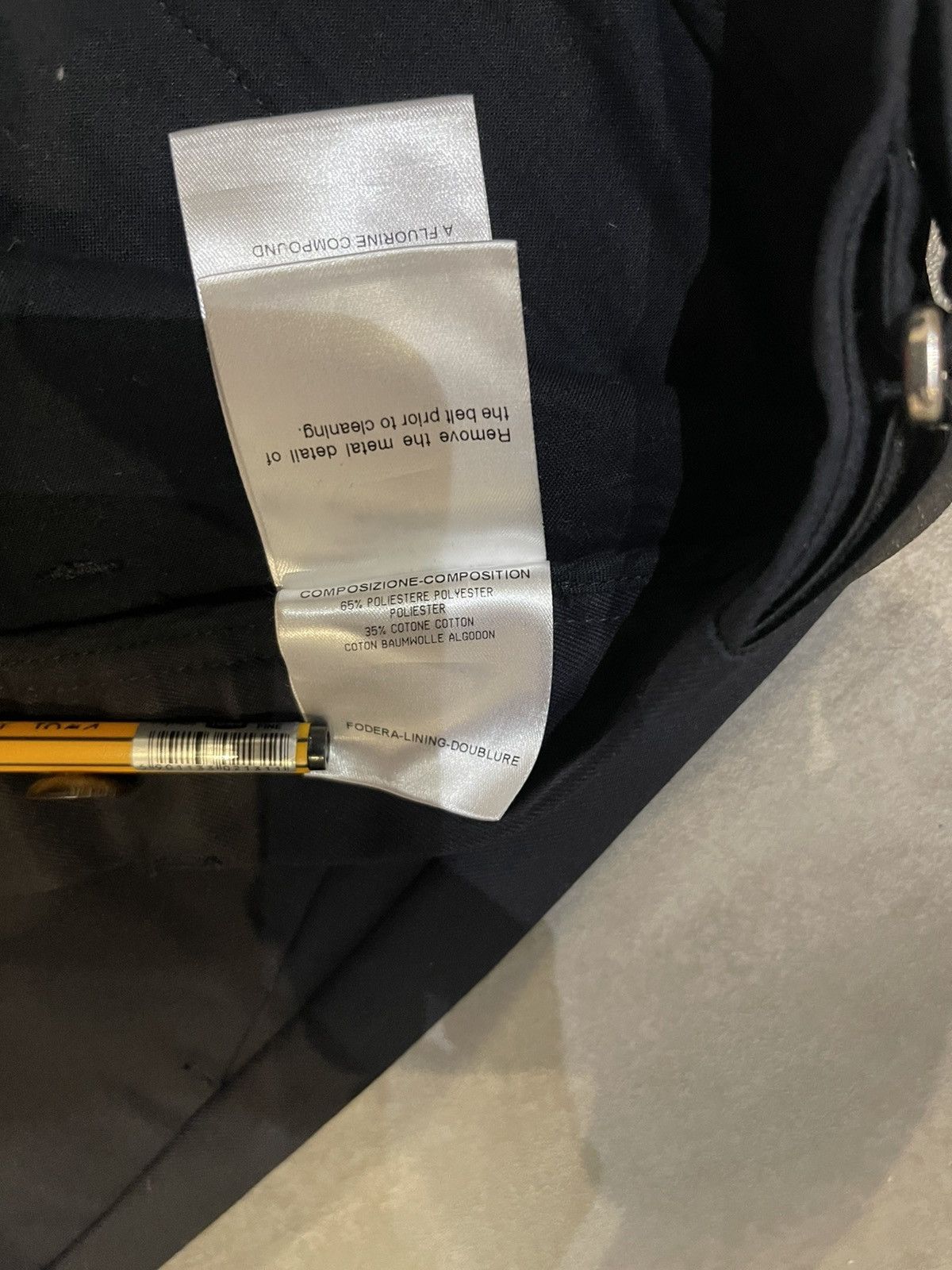 Gucci SS10 Gucci Black Casual Pants Size US 30 / EU 46 - 17 Thumbnail