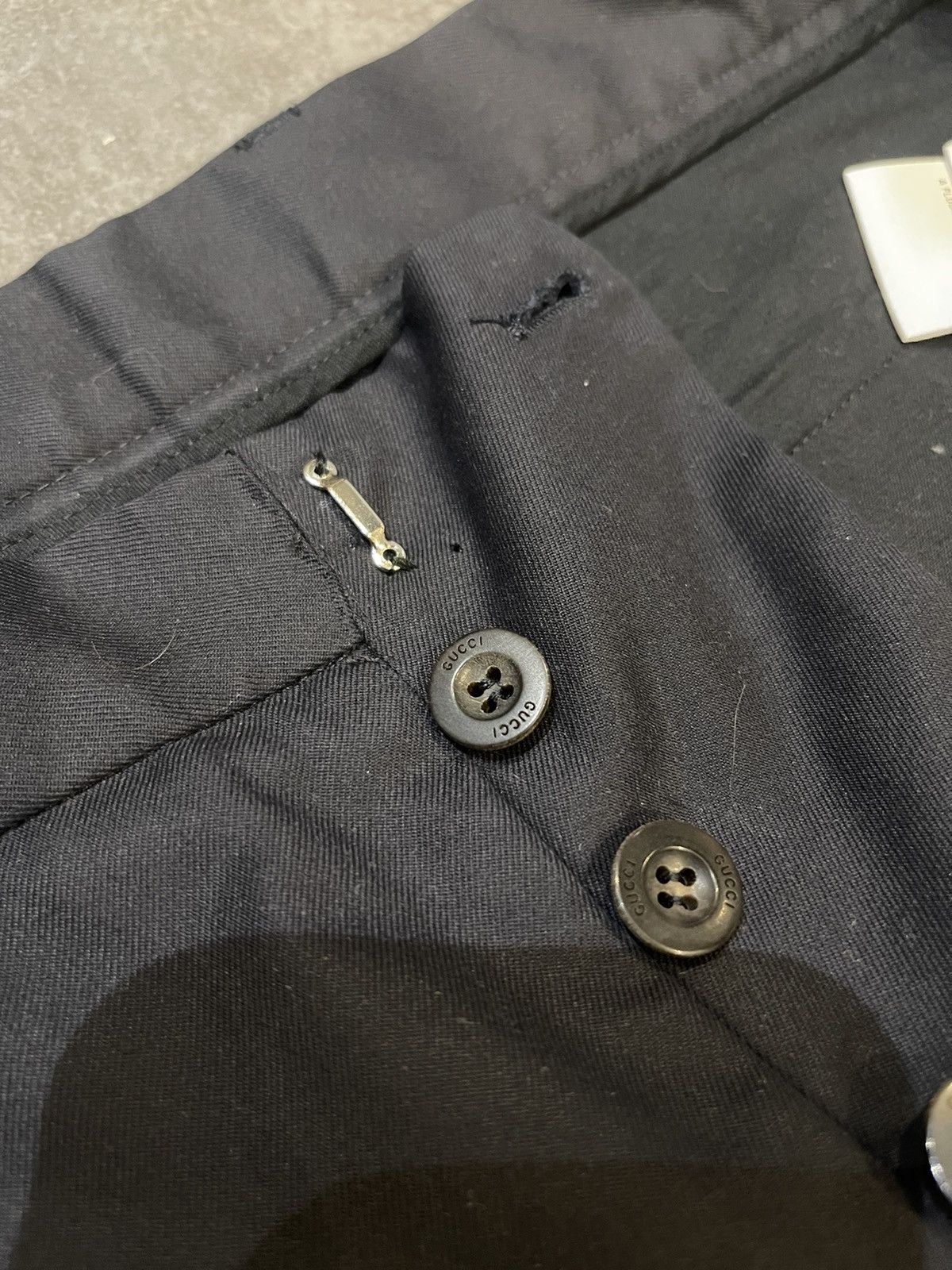 Gucci SS10 Gucci Black Casual Pants Size US 30 / EU 46 - 12 Thumbnail