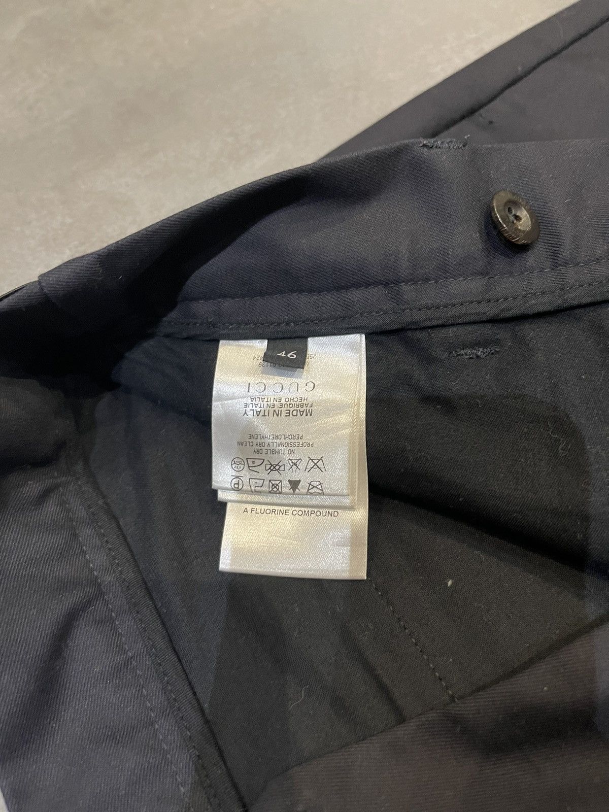 Gucci SS10 Gucci Black Casual Pants Size US 30 / EU 46 - 16 Thumbnail