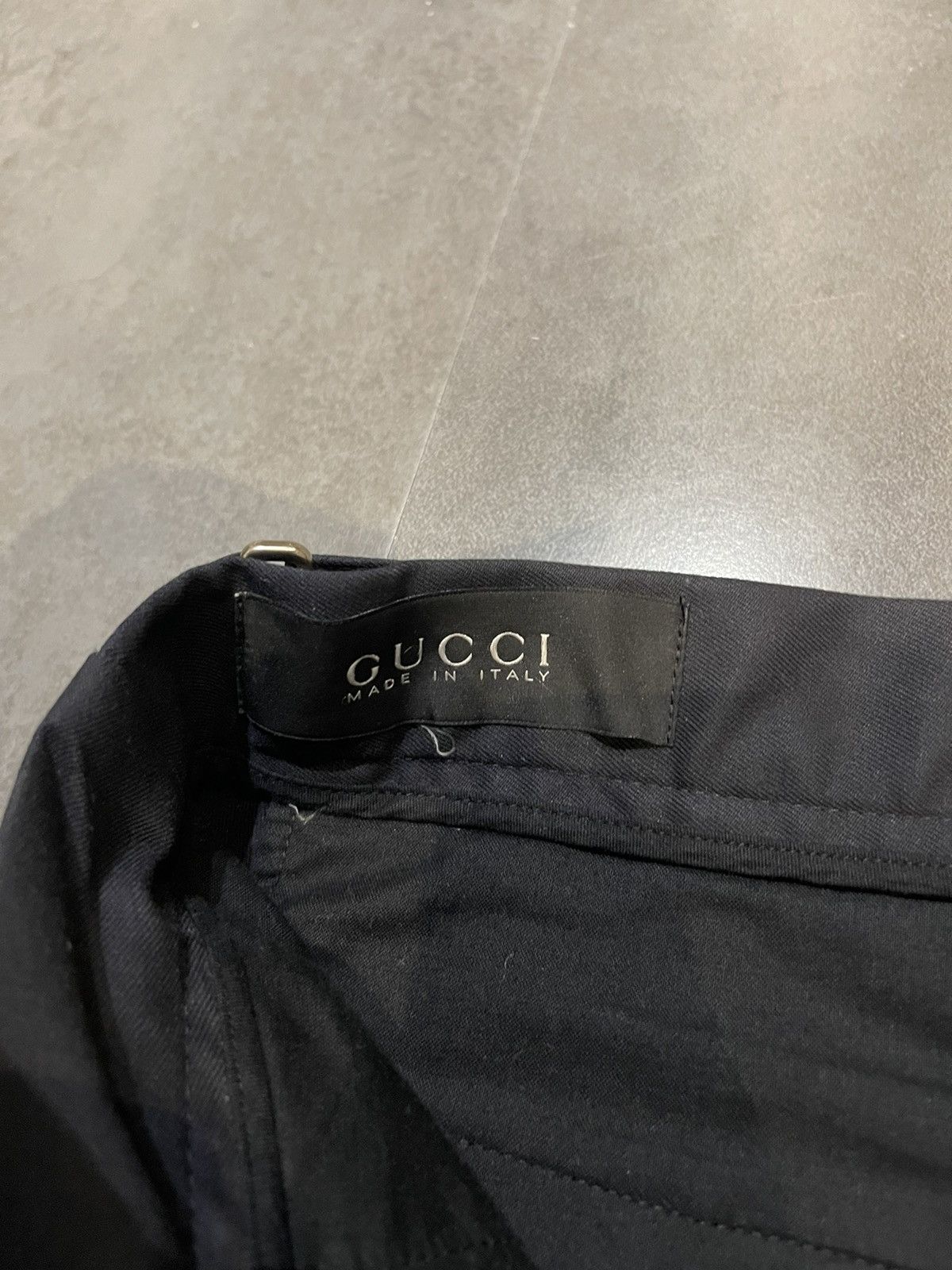 Gucci SS10 Gucci Black Casual Pants Size US 30 / EU 46 - 15 Thumbnail