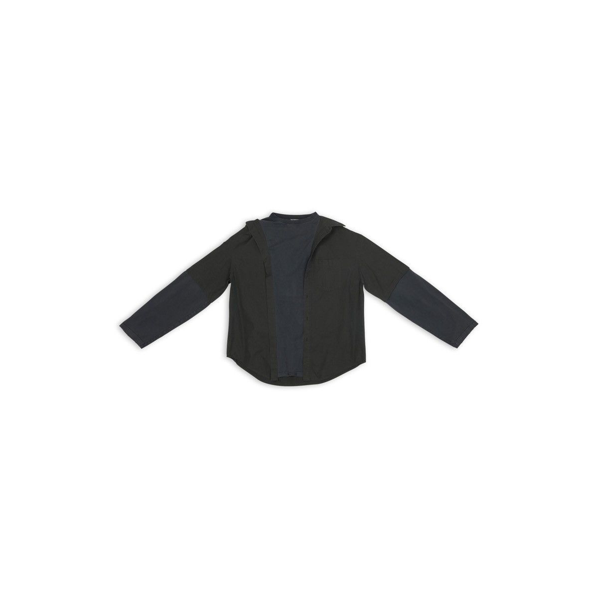 Balenciaga BB Icon Tromphe L’eil Shirt in Black