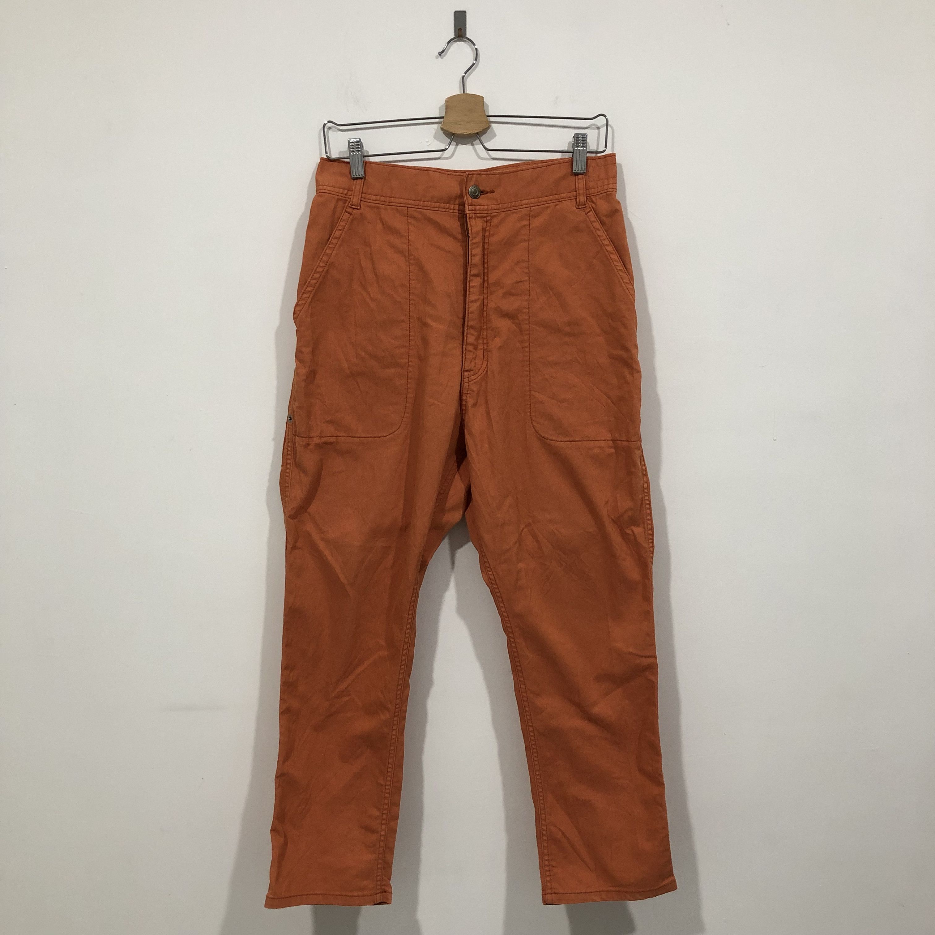image of Grail x Issey Miyake Mercibeaucoup Ribbon Pants in Orange, Men's (Size 30)