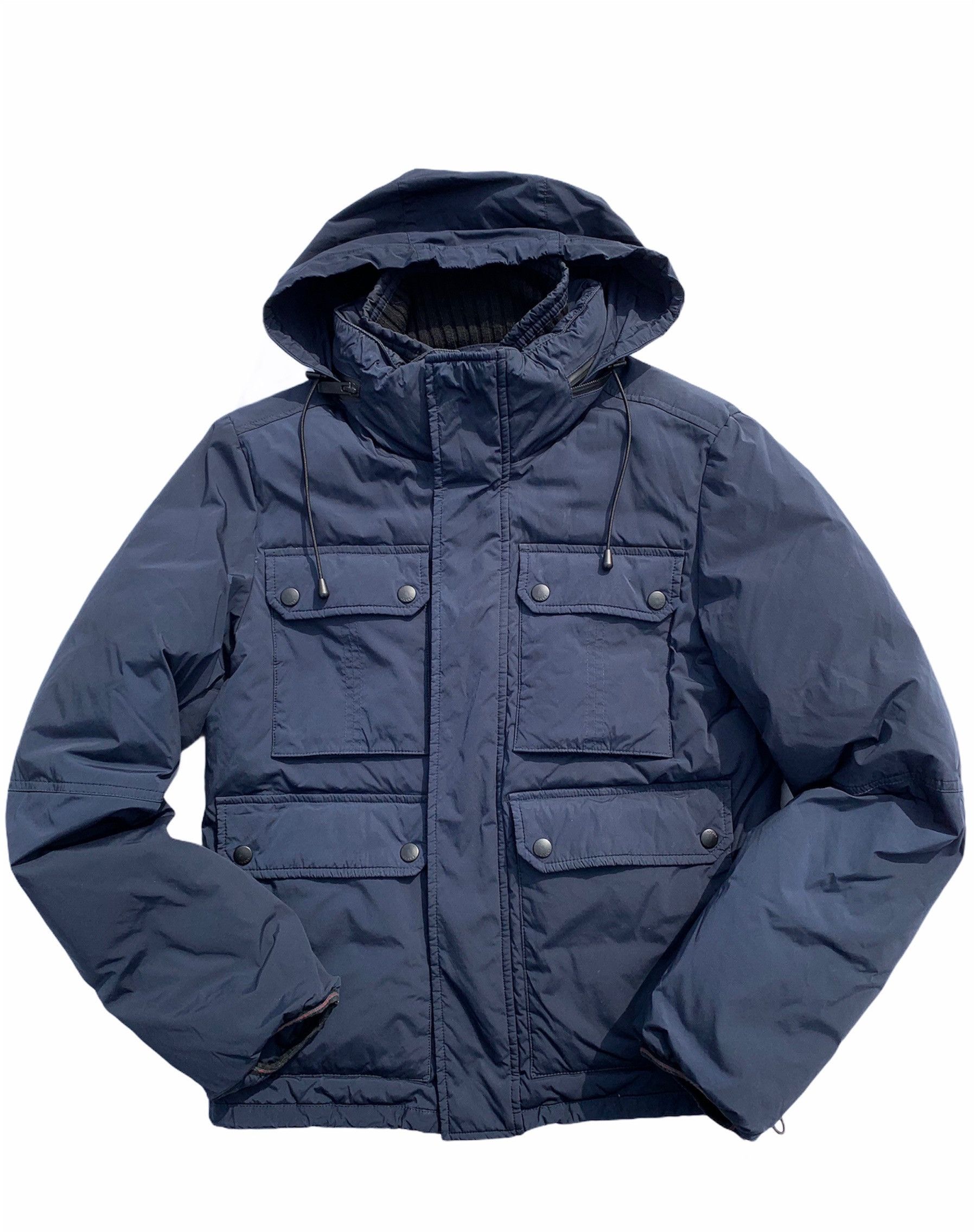 Gucci Gucci 4 Pocket Down Jacket With Hood Parka Coat Size US S / EU 44-46 / 1 - 1 Thumbnail