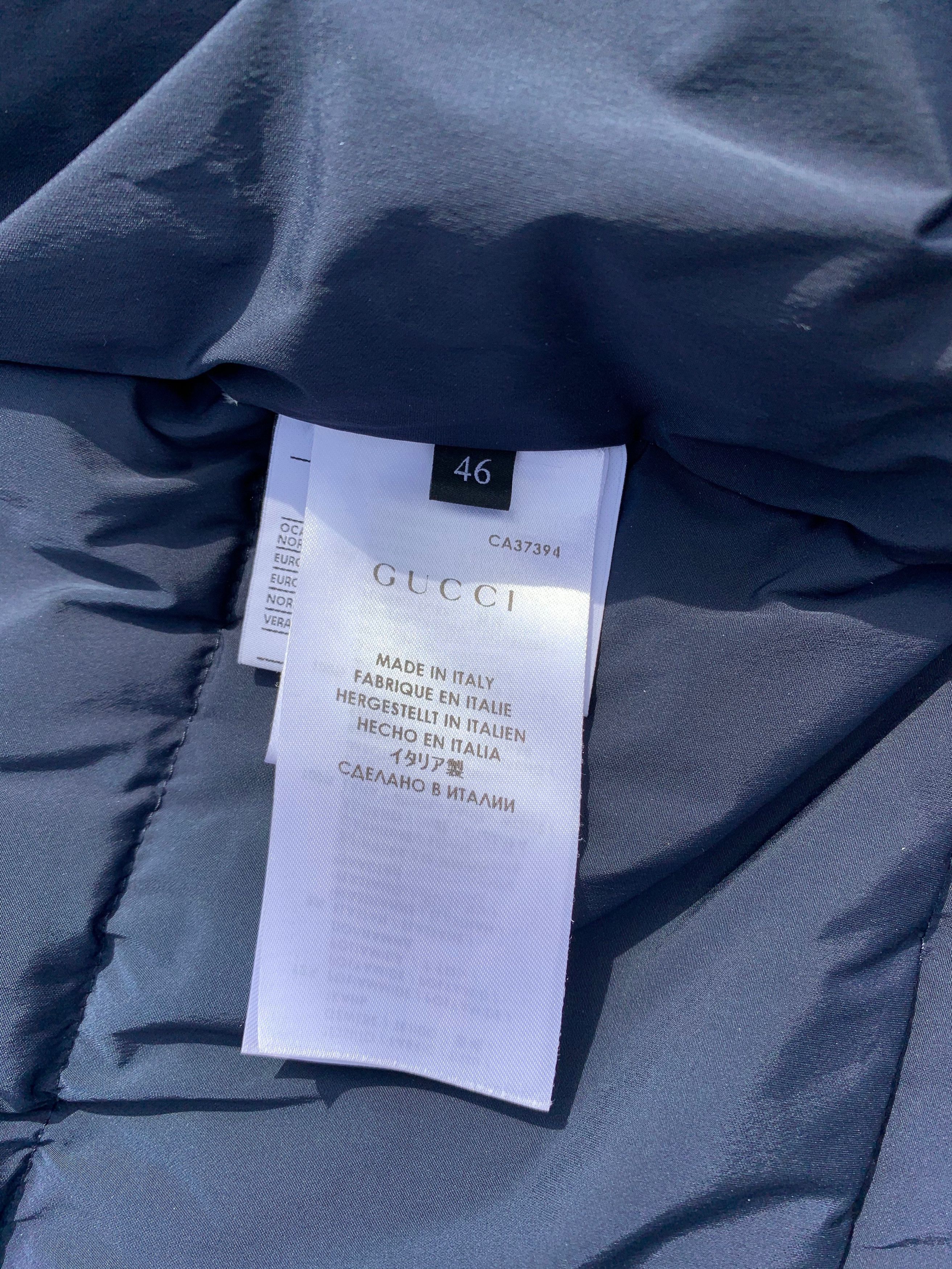 Gucci Gucci 4 Pocket Down Jacket With Hood Parka Coat Size US S / EU 44-46 / 1 - 5 Thumbnail