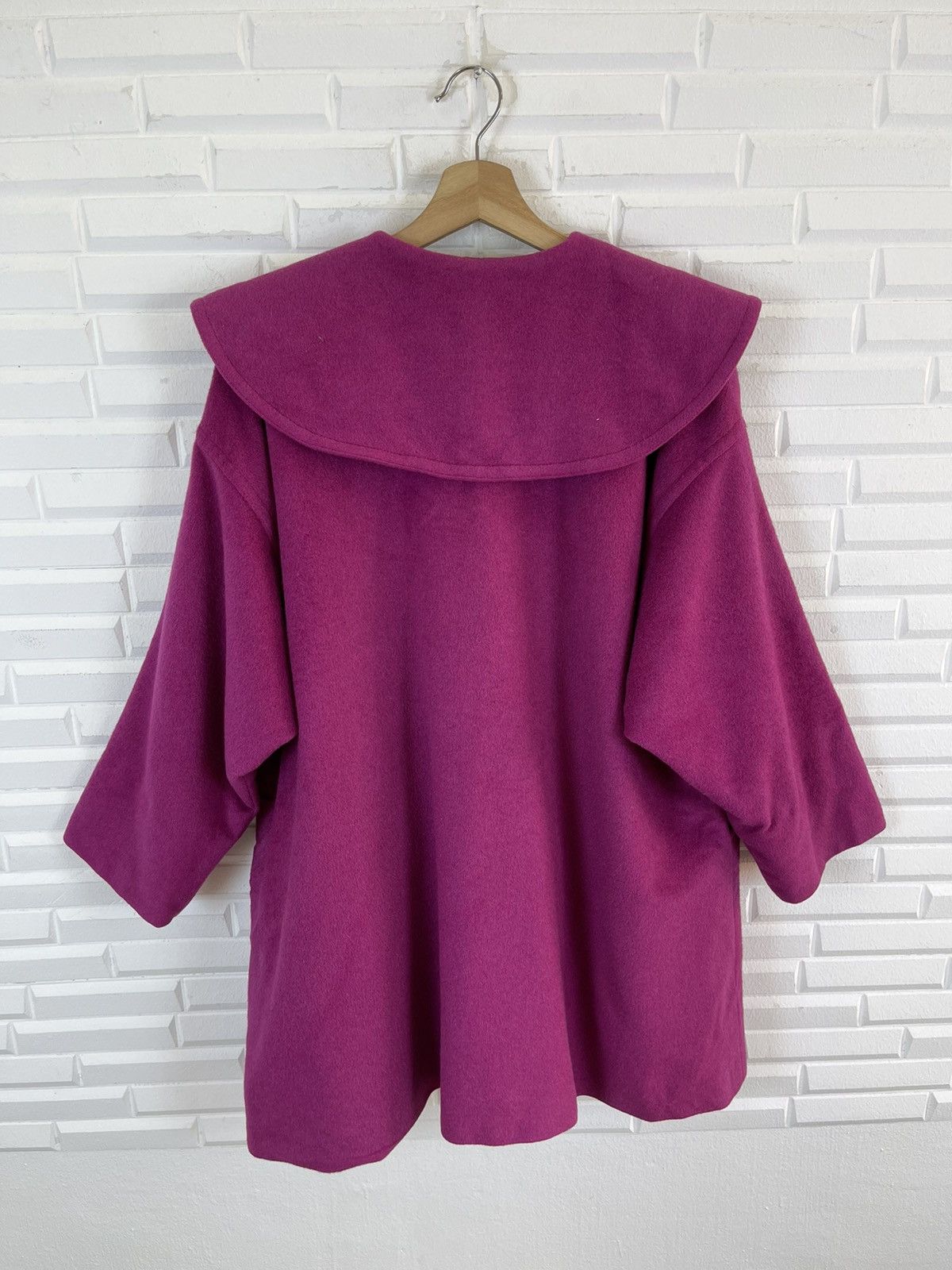 Christian Dior Monsieur × Vintage FW RUNWAY Christian DIOR Haute Couture Cape CD Cashmere Wool Size US L / EU 52-54 / 3 - 7 Thumbnail